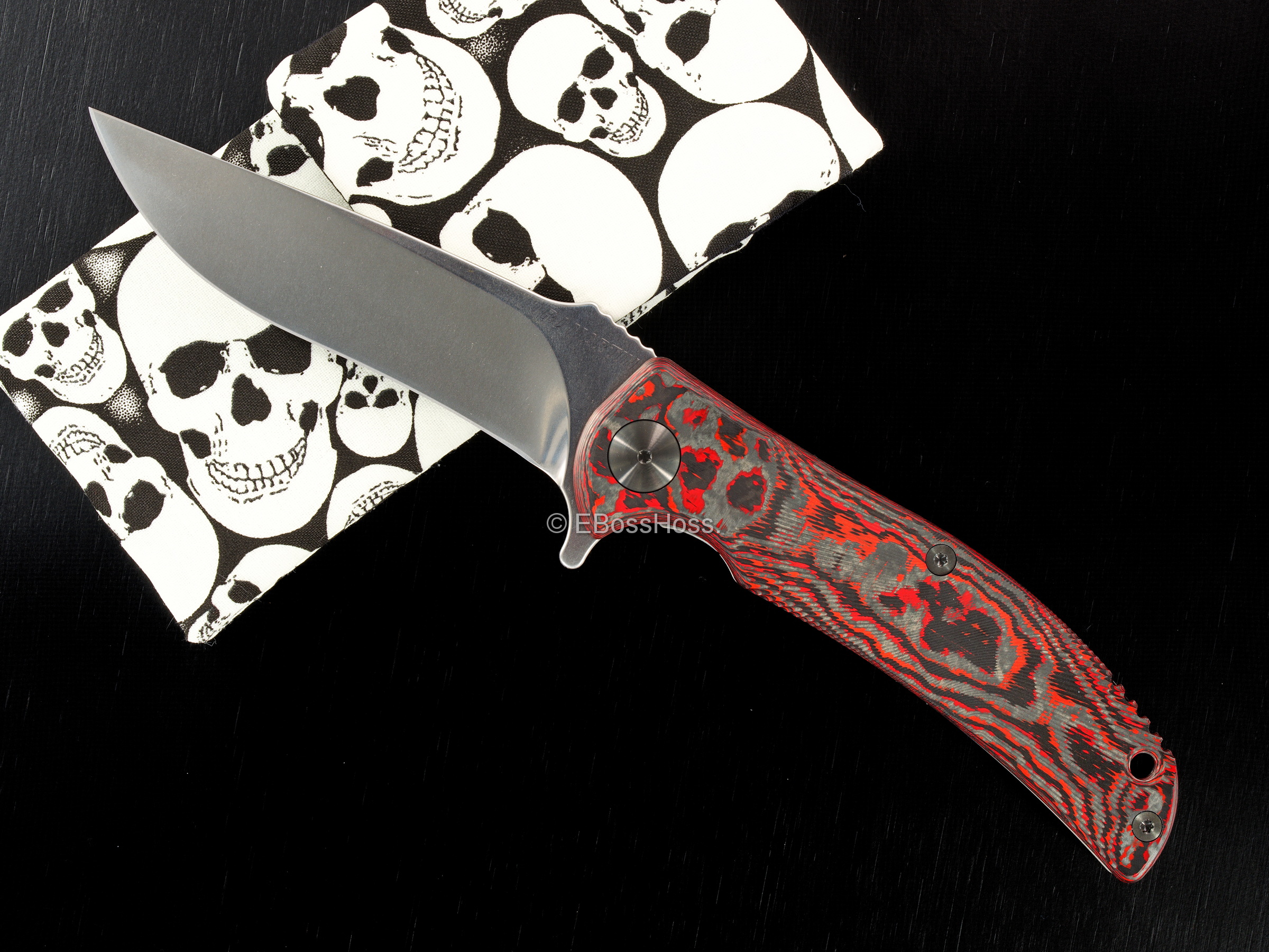 RJ Martin Custom Deluxe Q36-SS Framelock Flipper