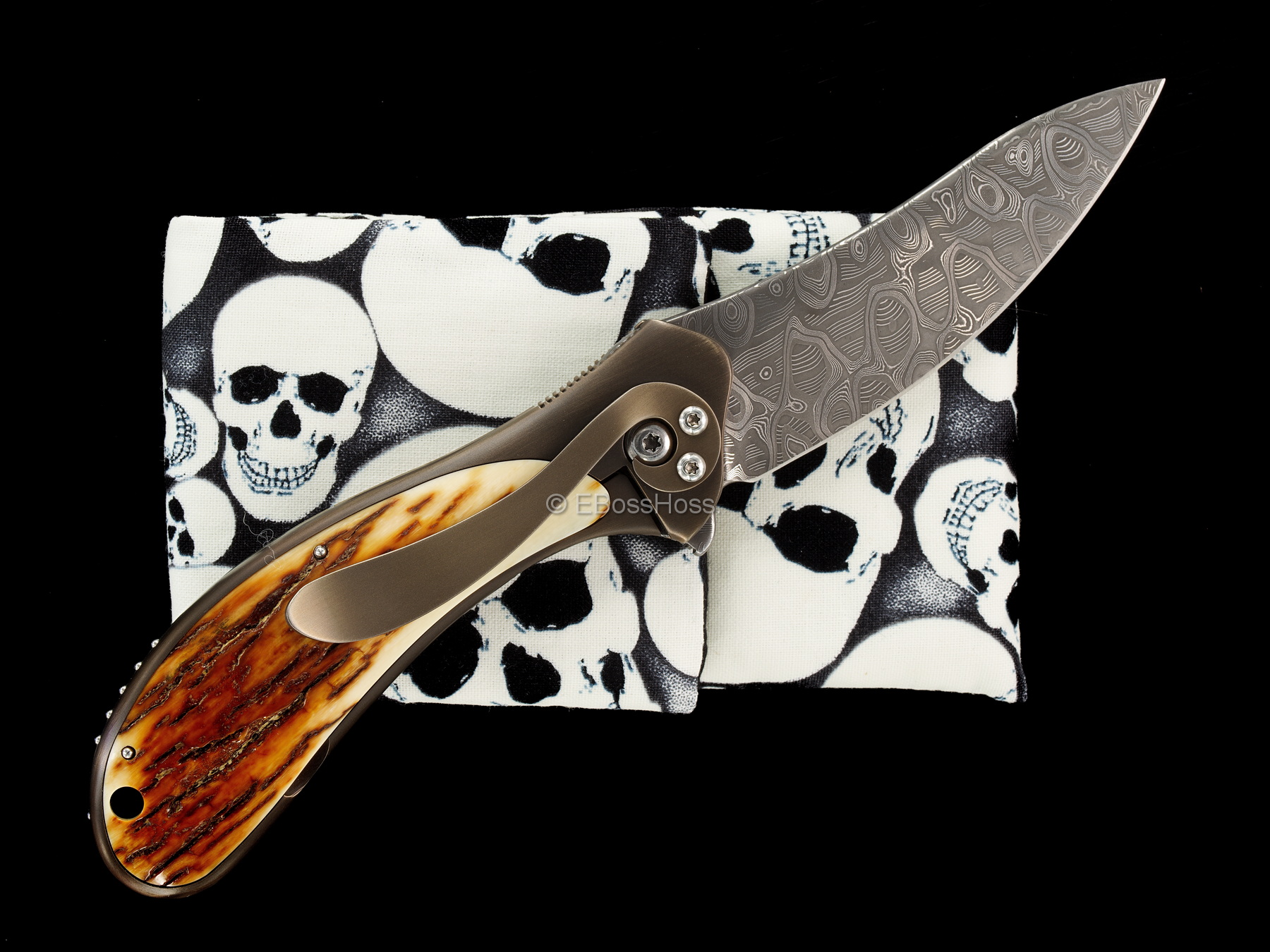 Ken Onion Custom Speedsafe Assist Bolsterlock Pack Rat Flipper