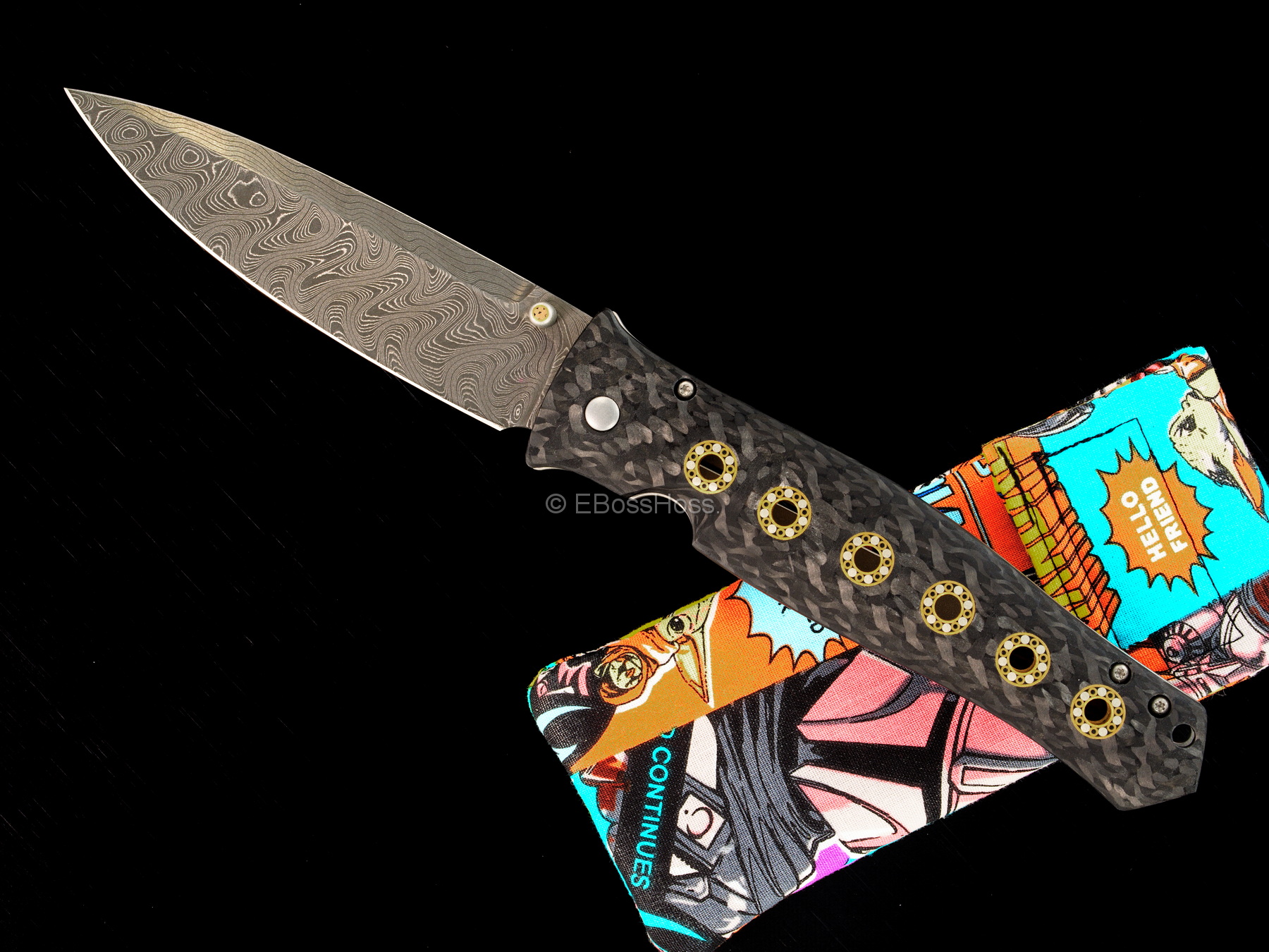 Tom Mayo Custom Very Deluxe Dr Death Framelock