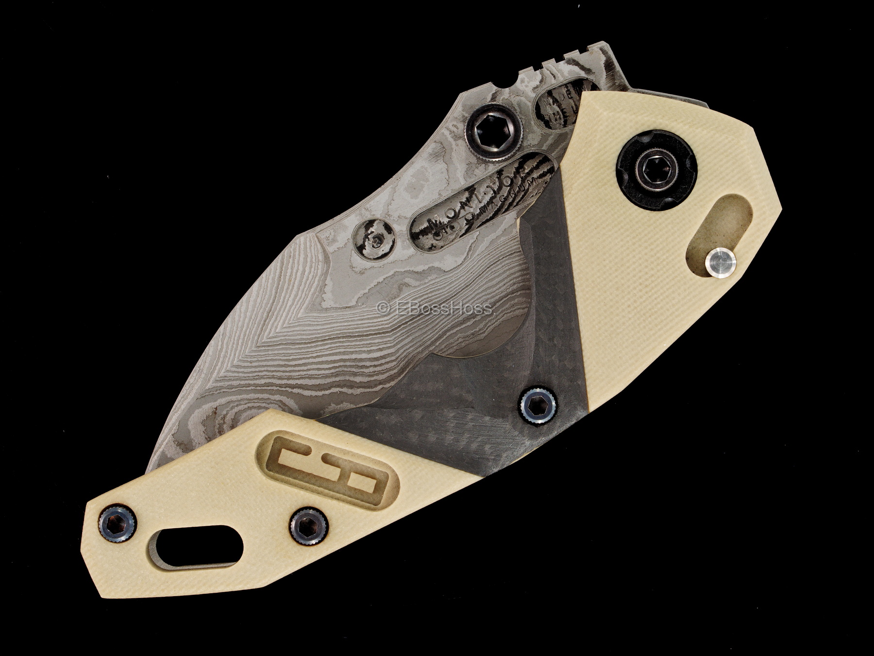 Dwaine Carillo Custom Damascus Moni-tor Model 6 Mannum