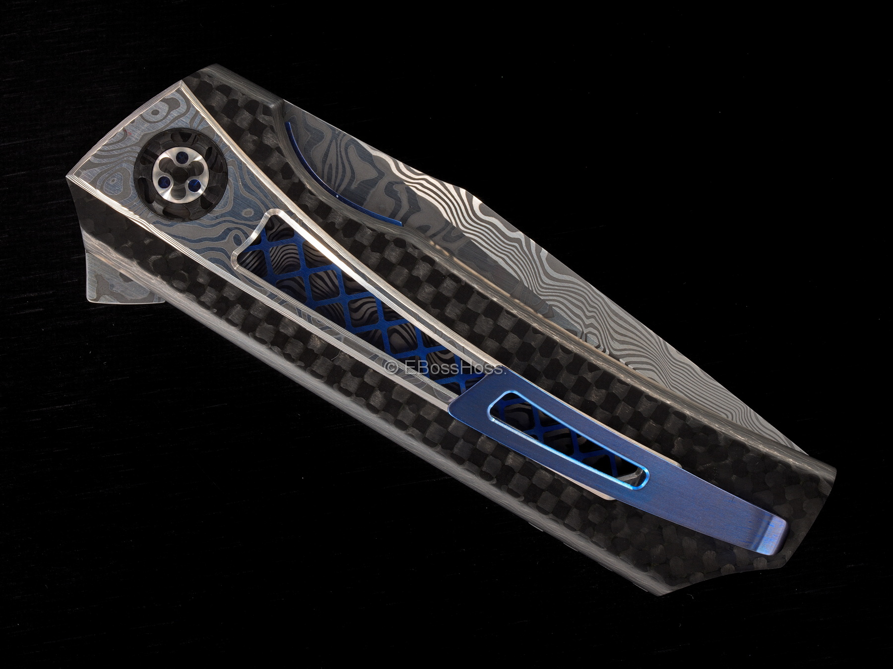 Michael Burch (Burchtree Bladeworks) Custom Very Deluxe Scaglione Flipper