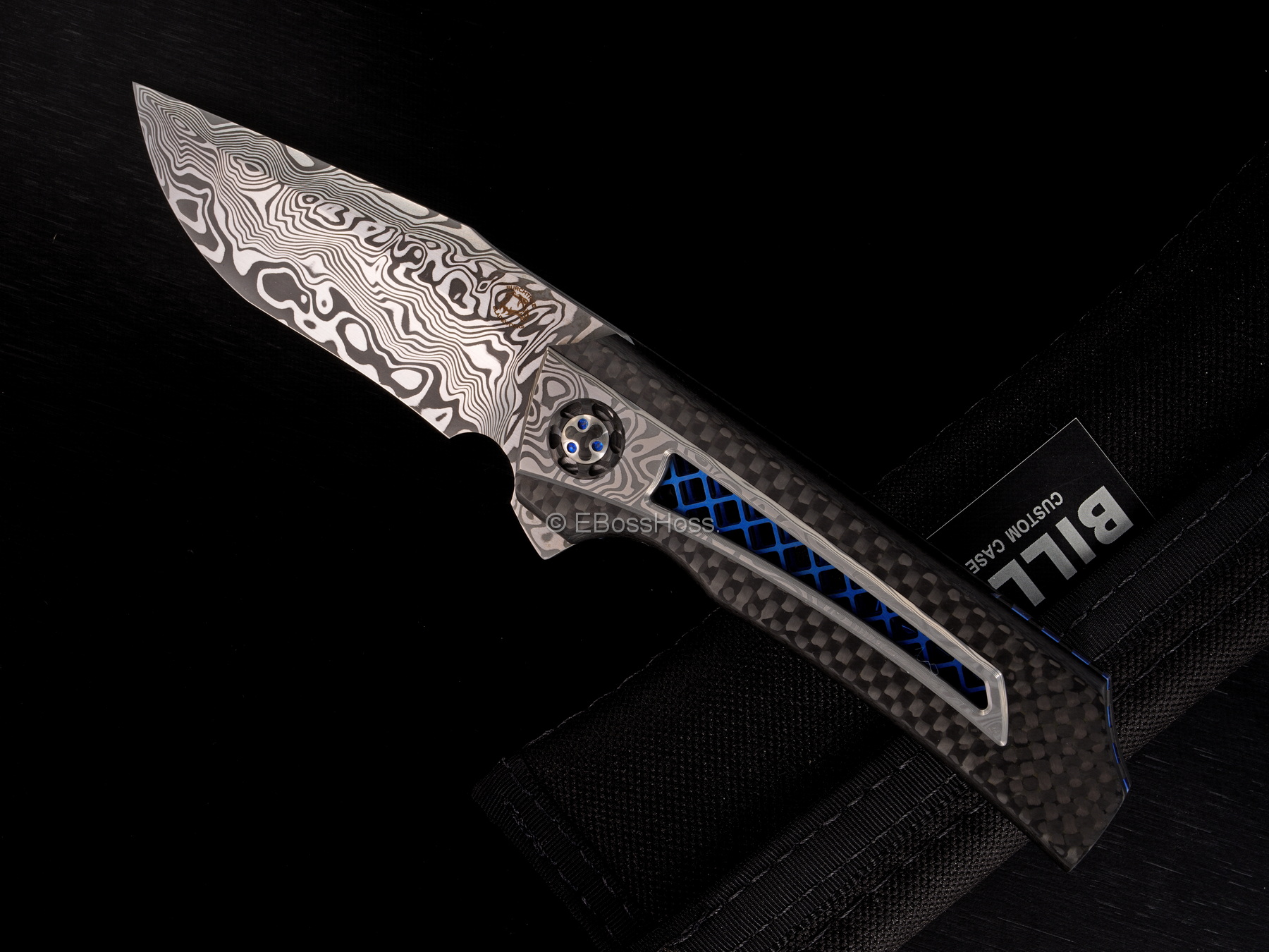 Michael Burch (Burchtree Bladeworks) Custom Very Deluxe Scaglione Flipper