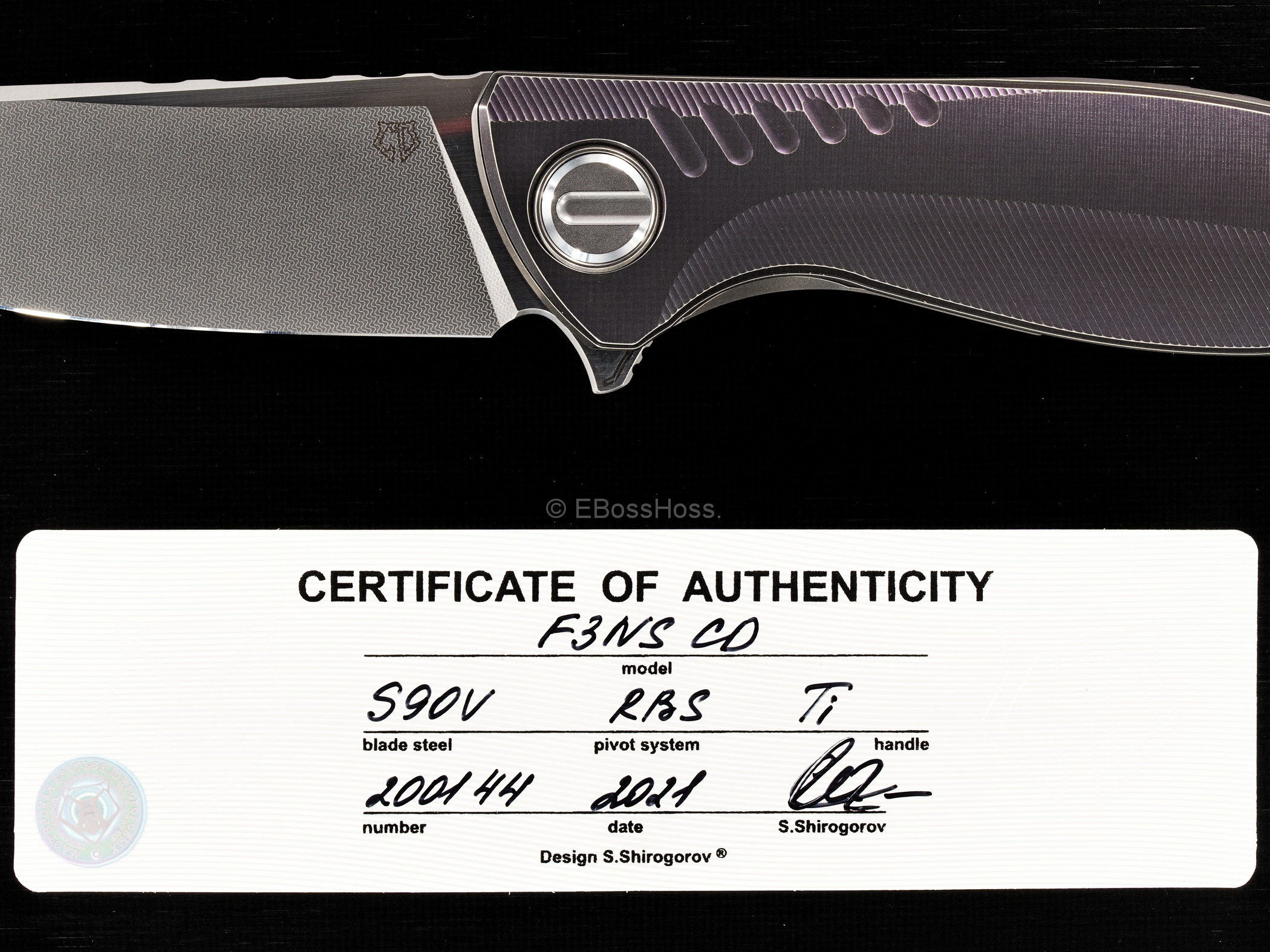 Sergey Shirogorov Custom Division F3 NS Flipper