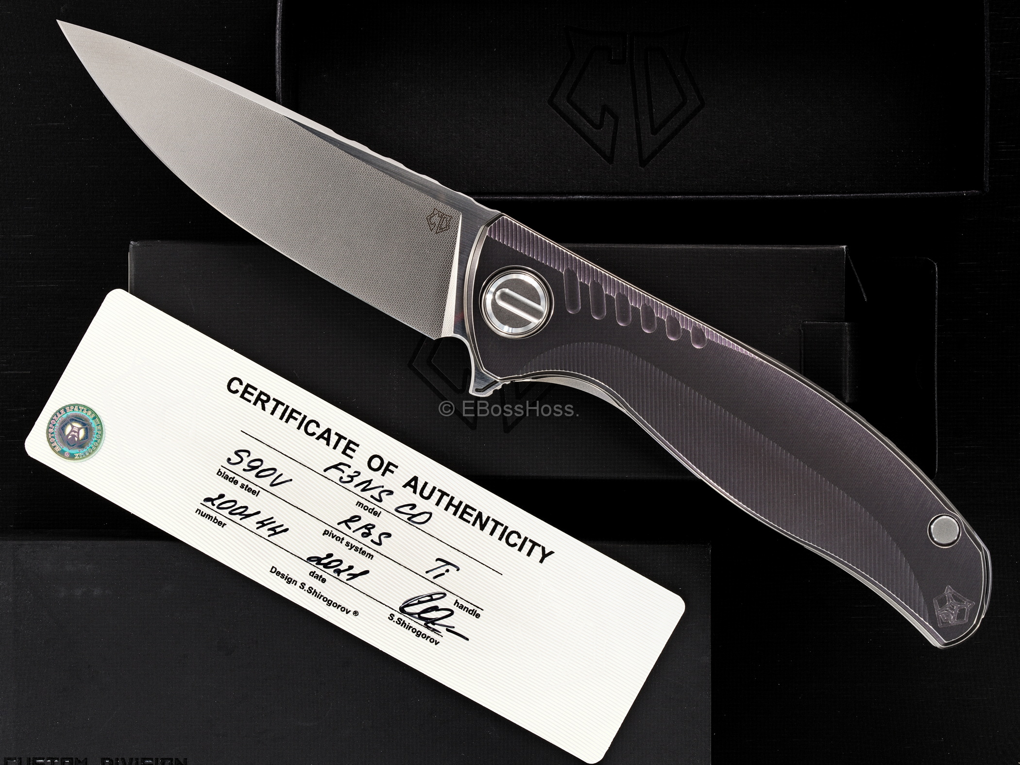 Sergey Shirogorov Custom Division F3 NS Flipper