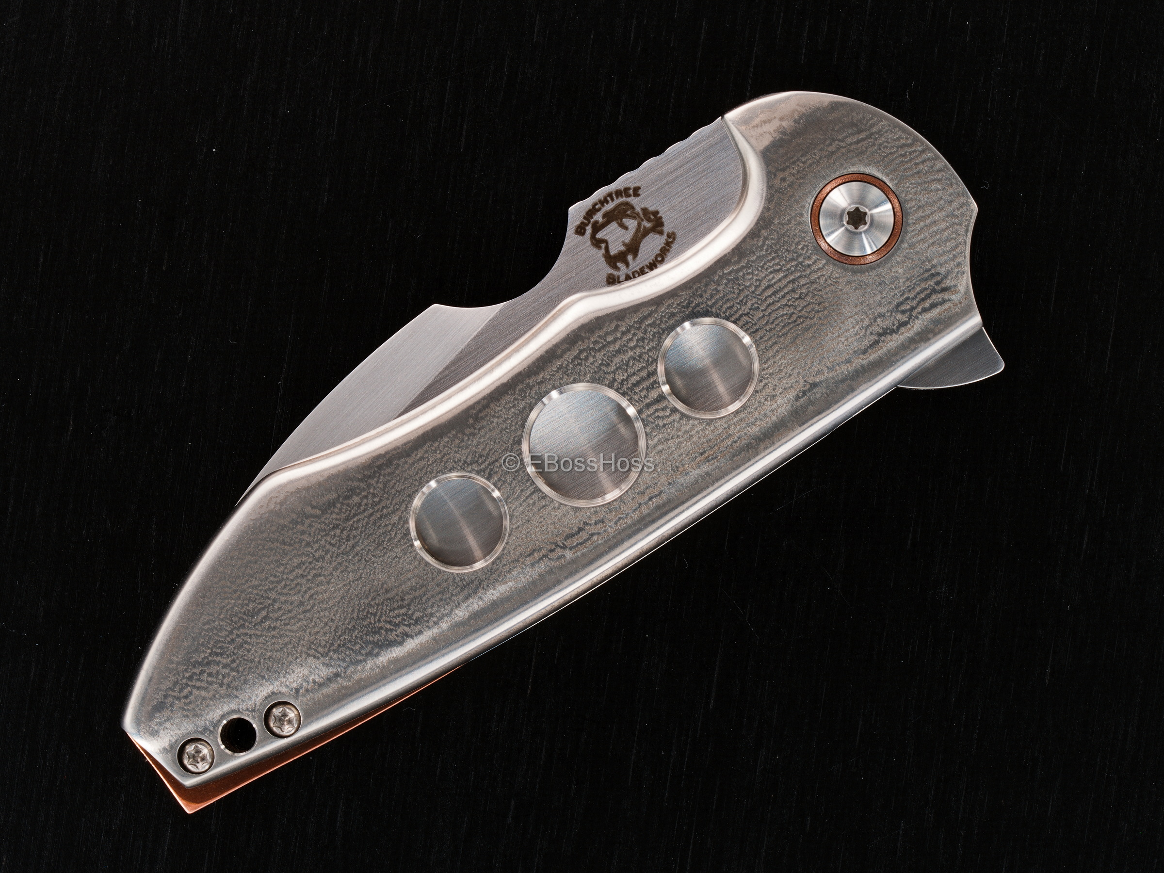 Michael Burch Custom EDC Genesis Framelock Flipper