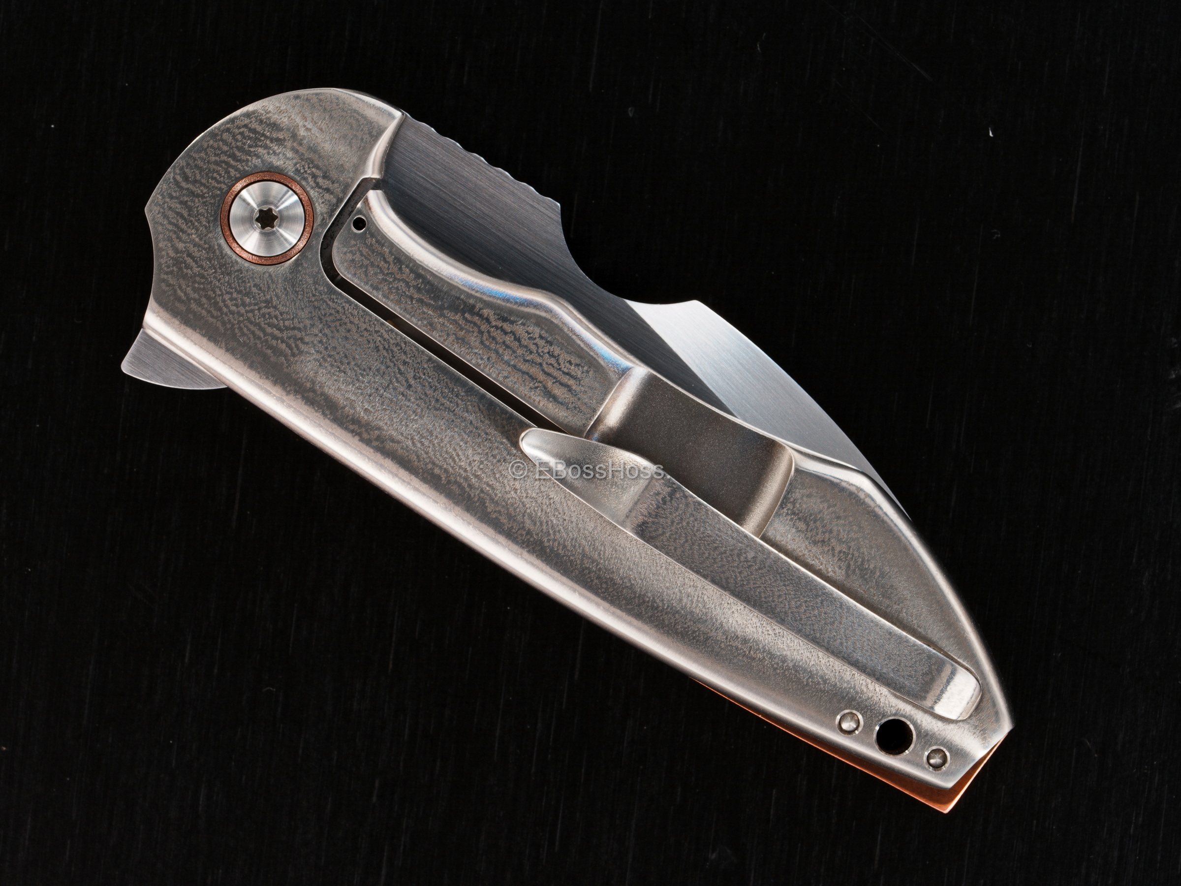 Michael Burch Custom EDC Genesis Framelock Flipper