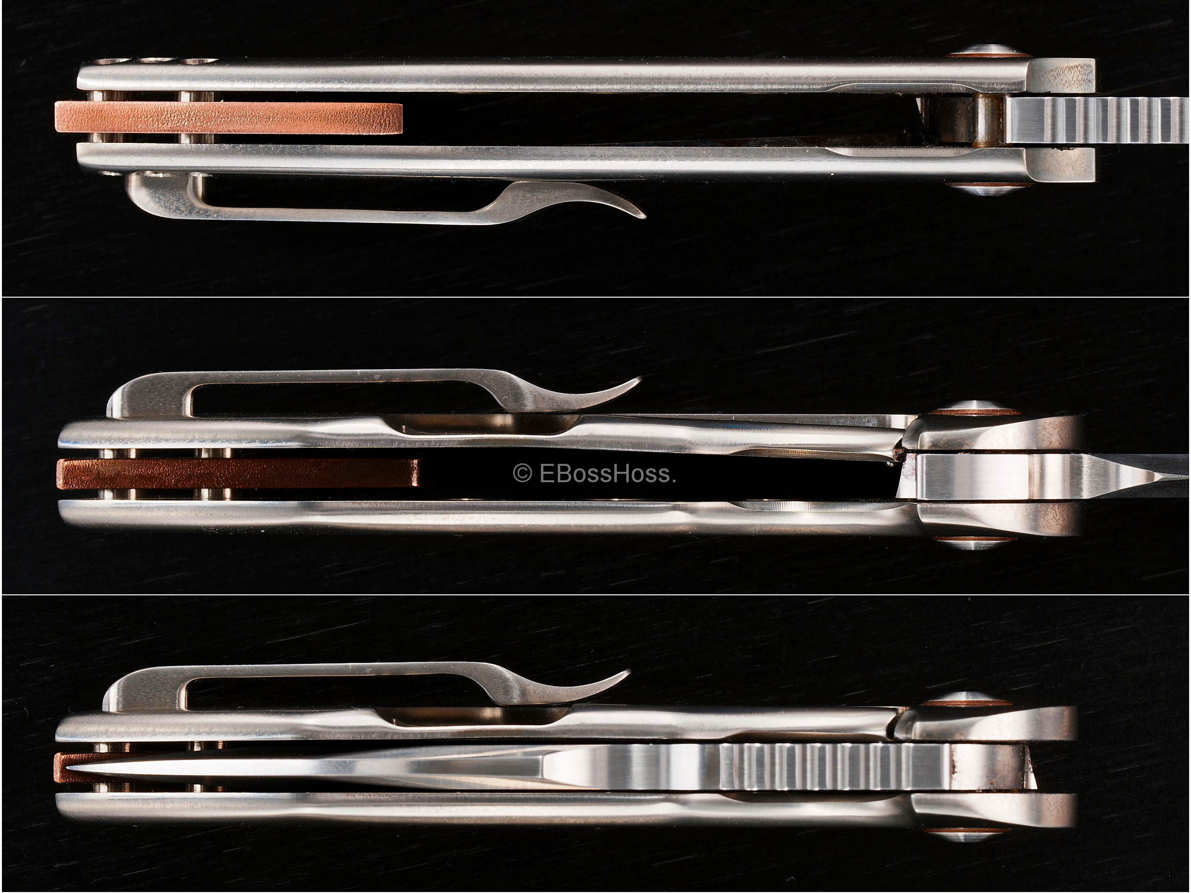 Michael Burch Custom EDC Genesis Framelock Flipper