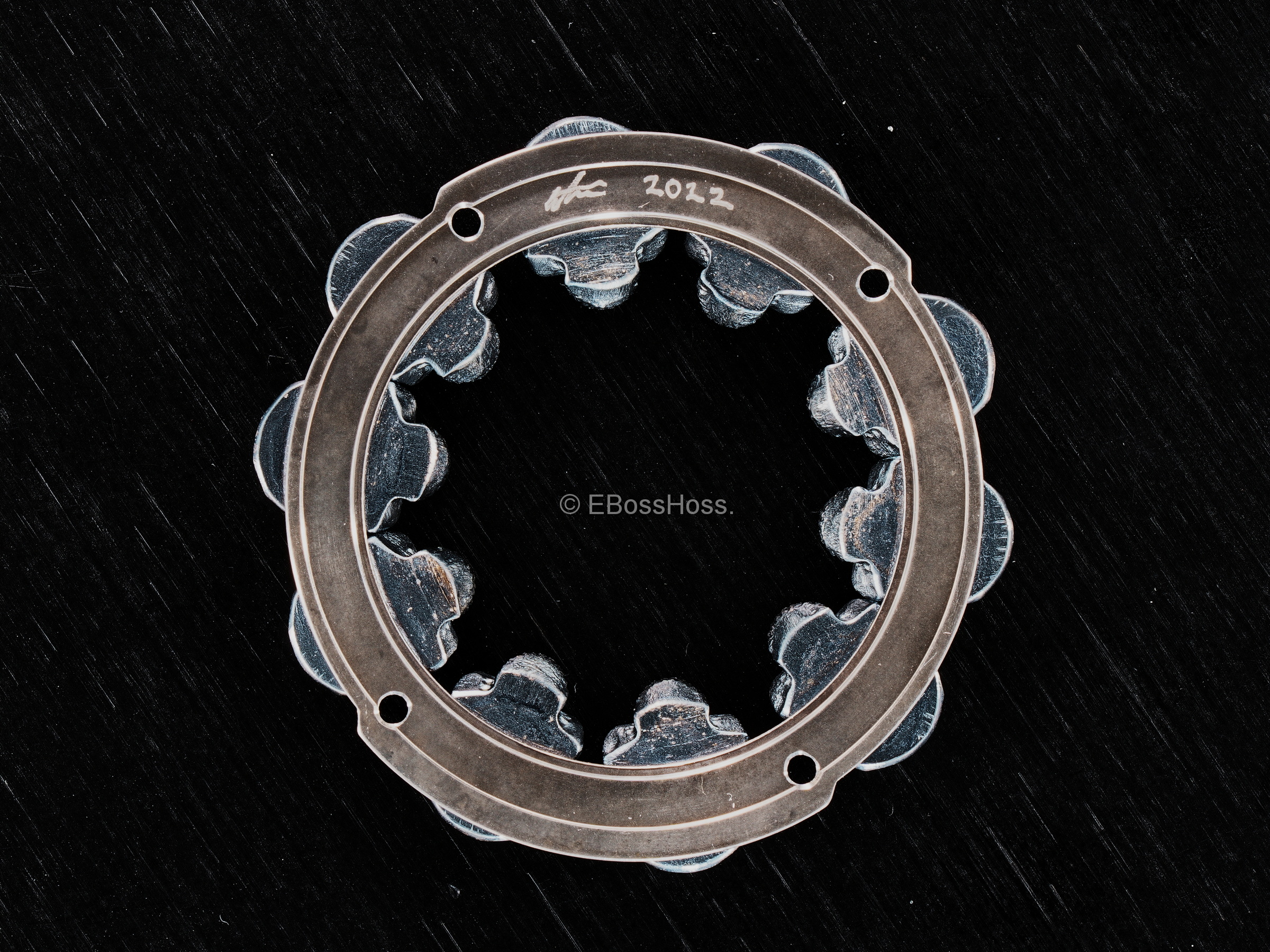 Steel Flame Custom Full Vigilant Skulls Bezel G-Shock - by Derrick Obatake