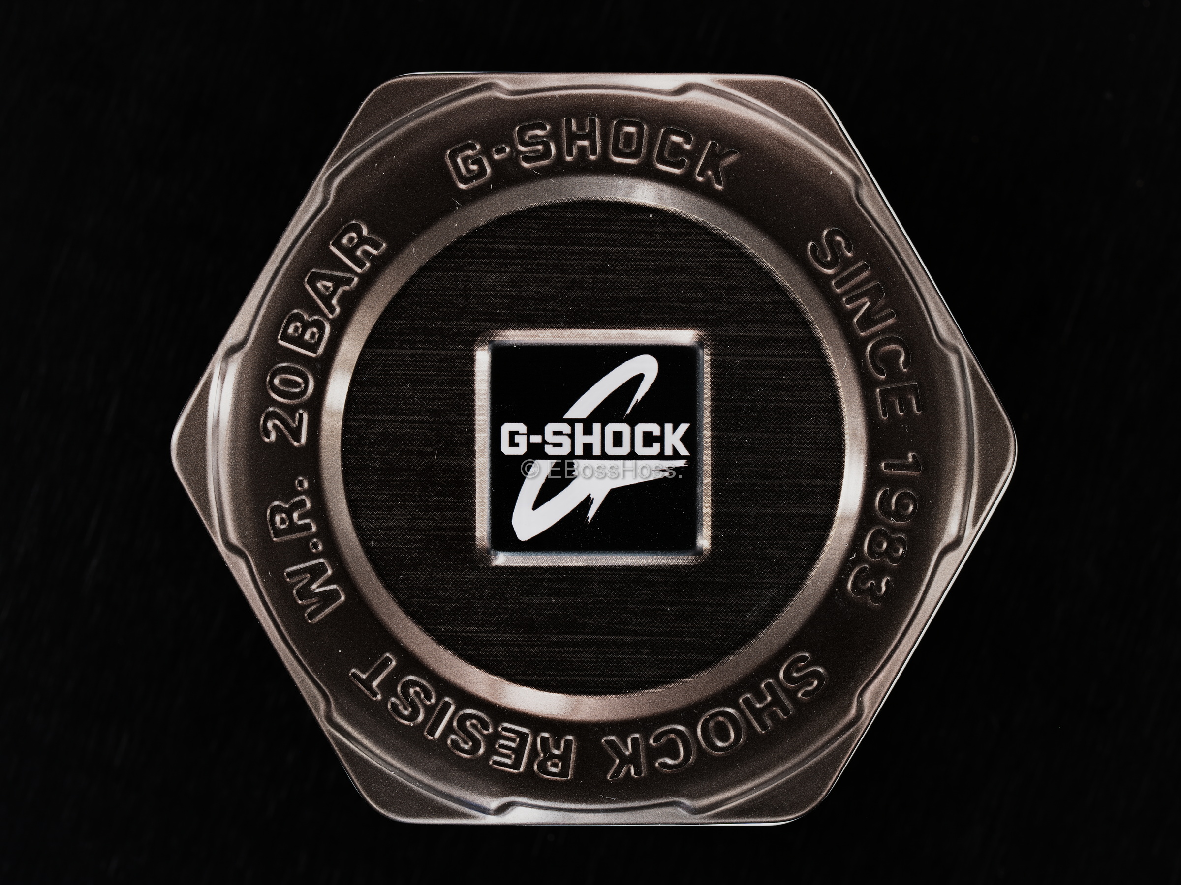 Steel Flame Custom Full Vigilant Skulls Bezel G-Shock - by Derrick Obatake