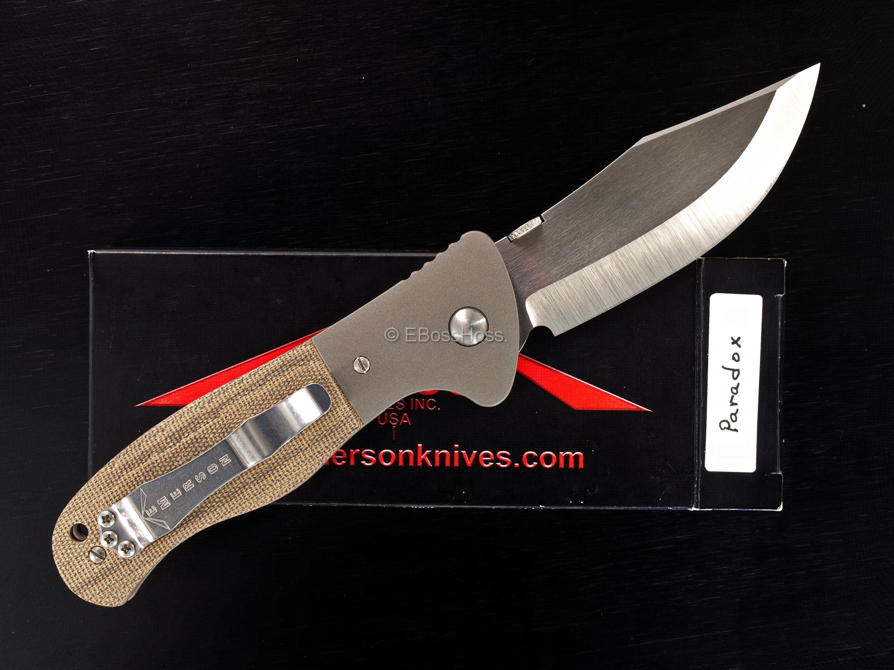 Ernie Emerson Custom Bolstered Paradox