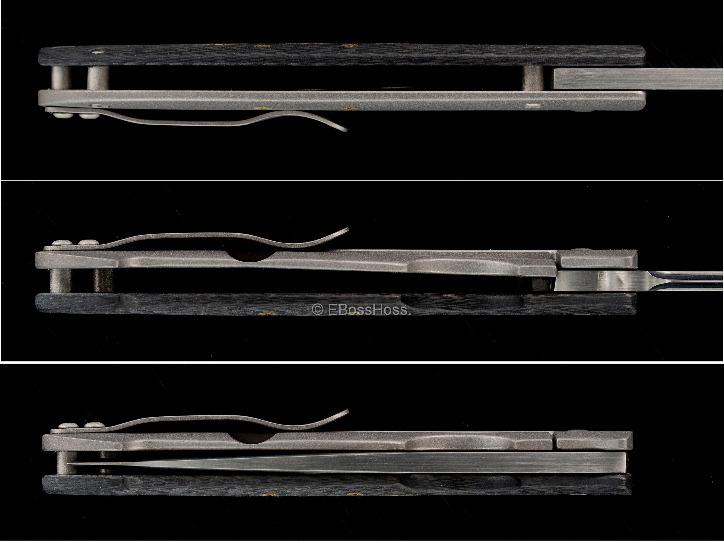 Tom Mayo Custom Deluxe Retro Tanto Framelock