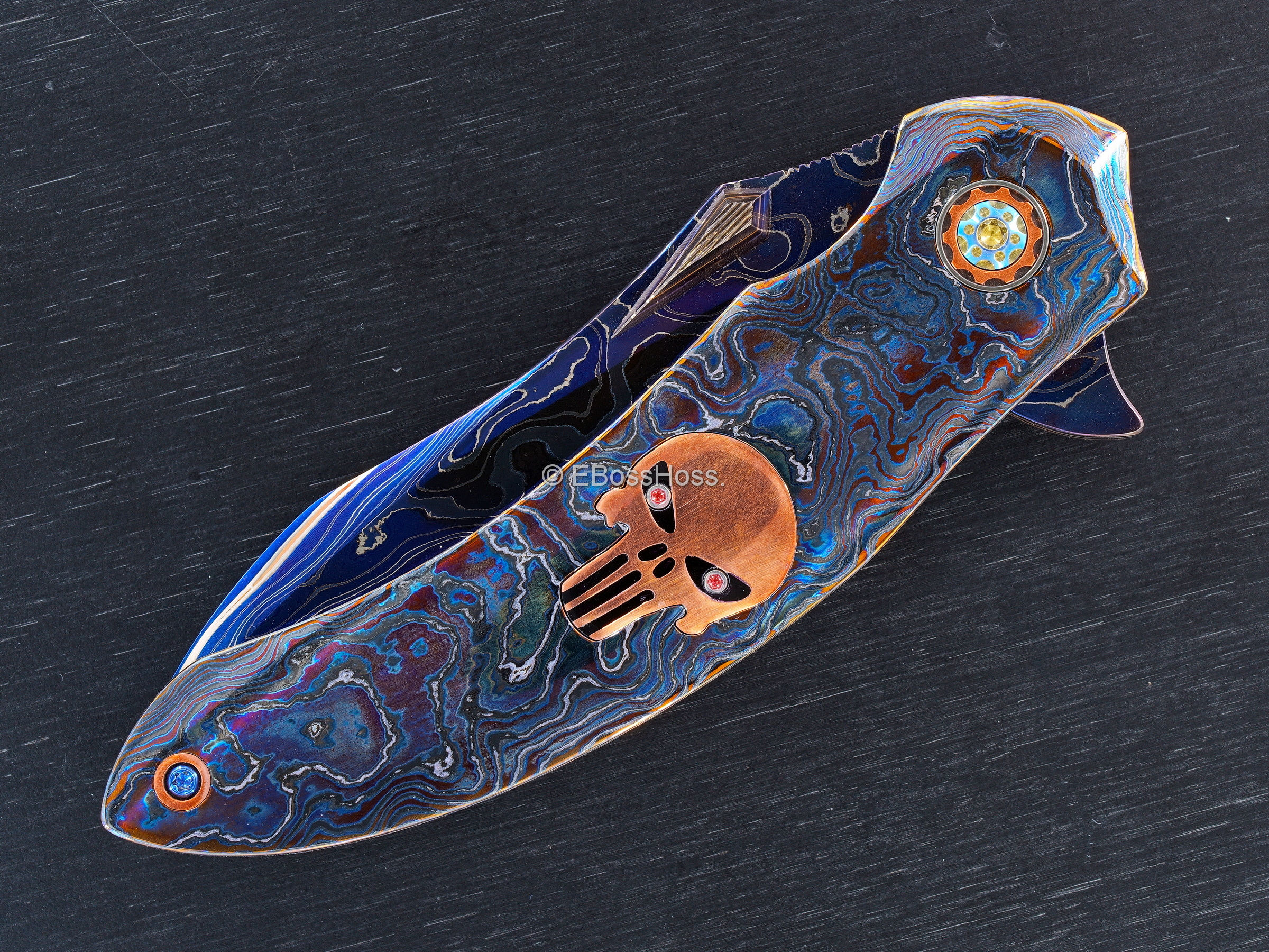 Peter Martin Custom Very-Deluxe XL QSB Flipper - Punisher