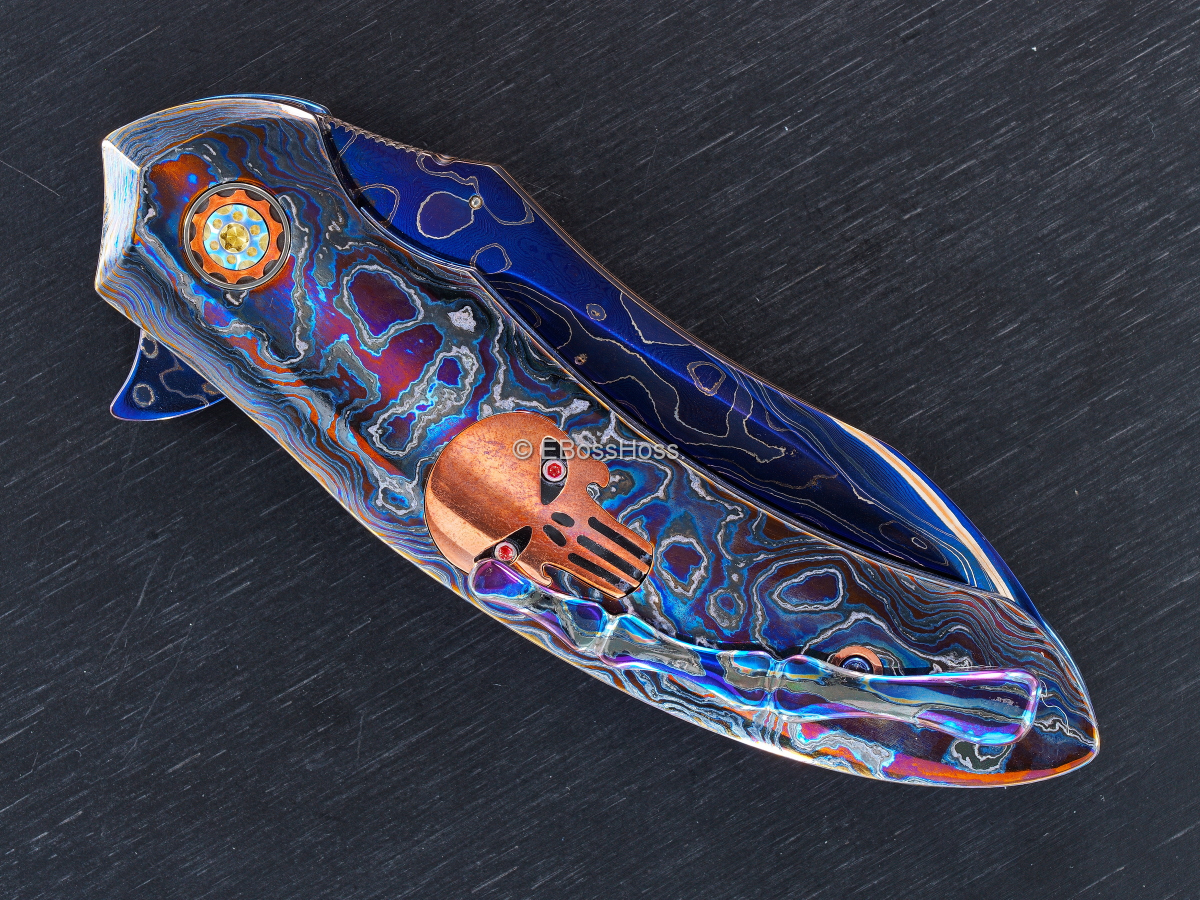 Peter Martin Custom Very-Deluxe XL QSB Flipper - Punisher