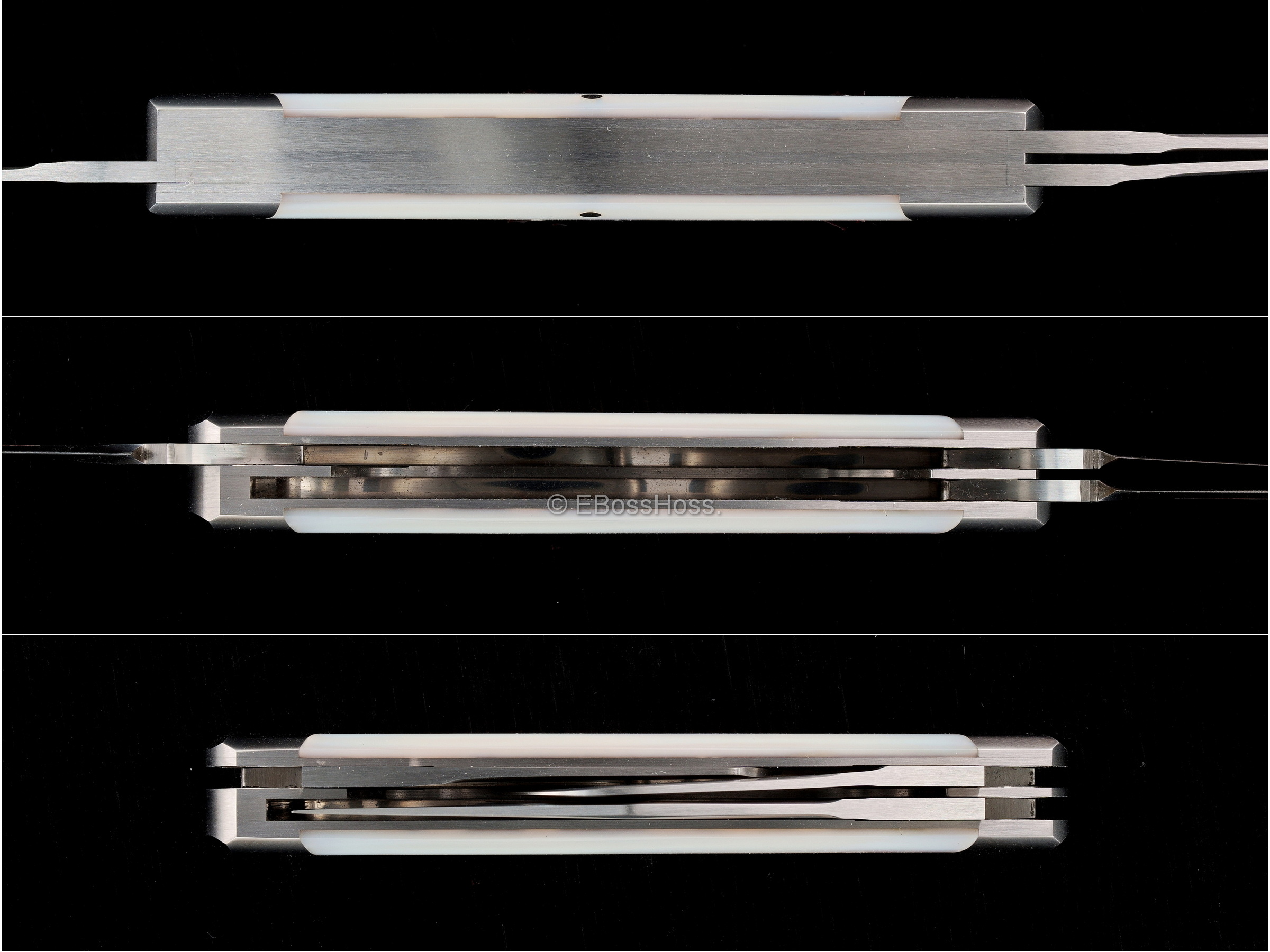 Reese Bose Custom 4-inch Slant-bolster Stockman Slip Joint