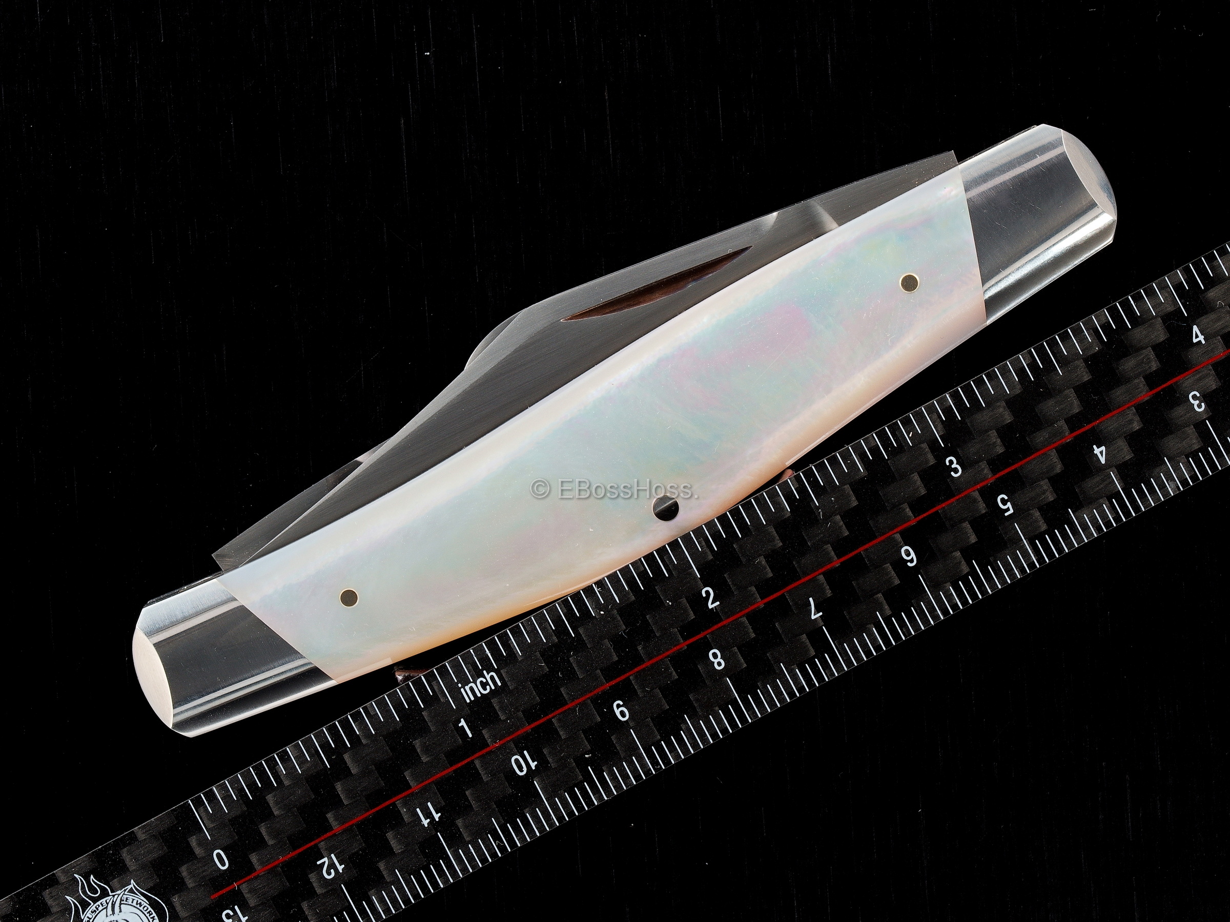 Reese Bose Custom 4-inch Slant-bolster Stockman Slip Joint