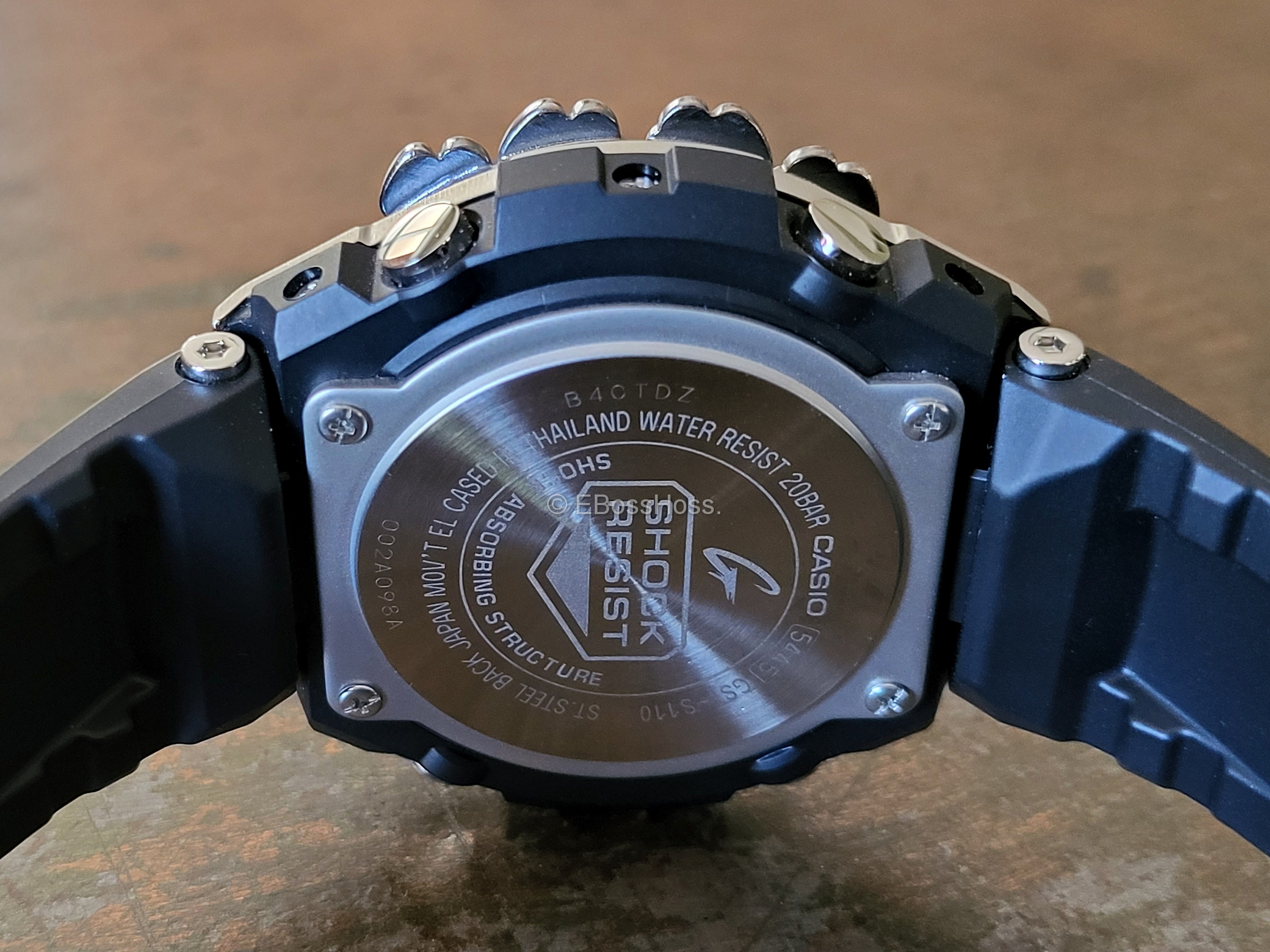 Steel Flame Custom Dog-Paw G-Shock - by Derrick Obatake