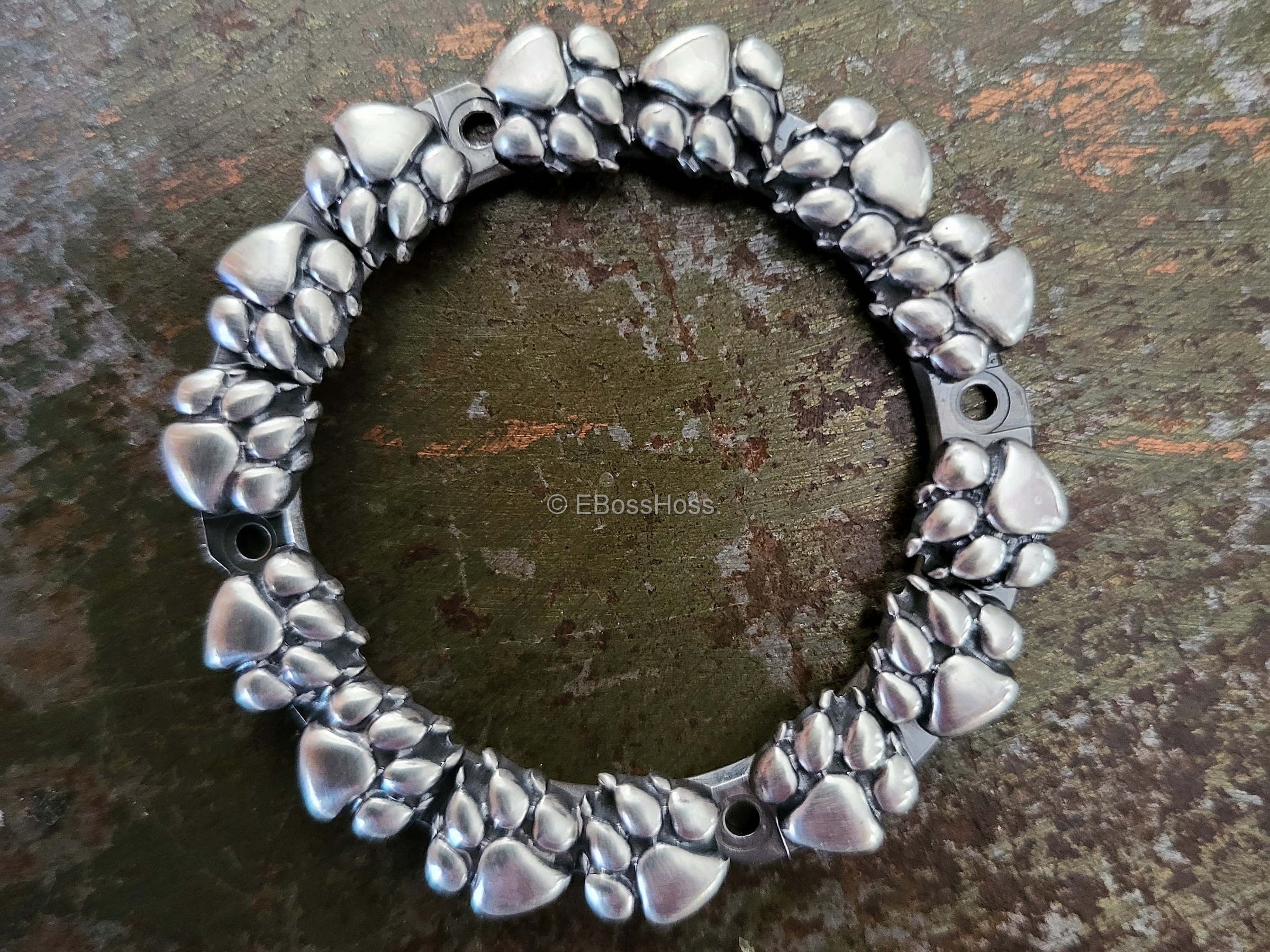 Steel Flame Custom Dog-Paw G-Shock - by Derrick Obatake