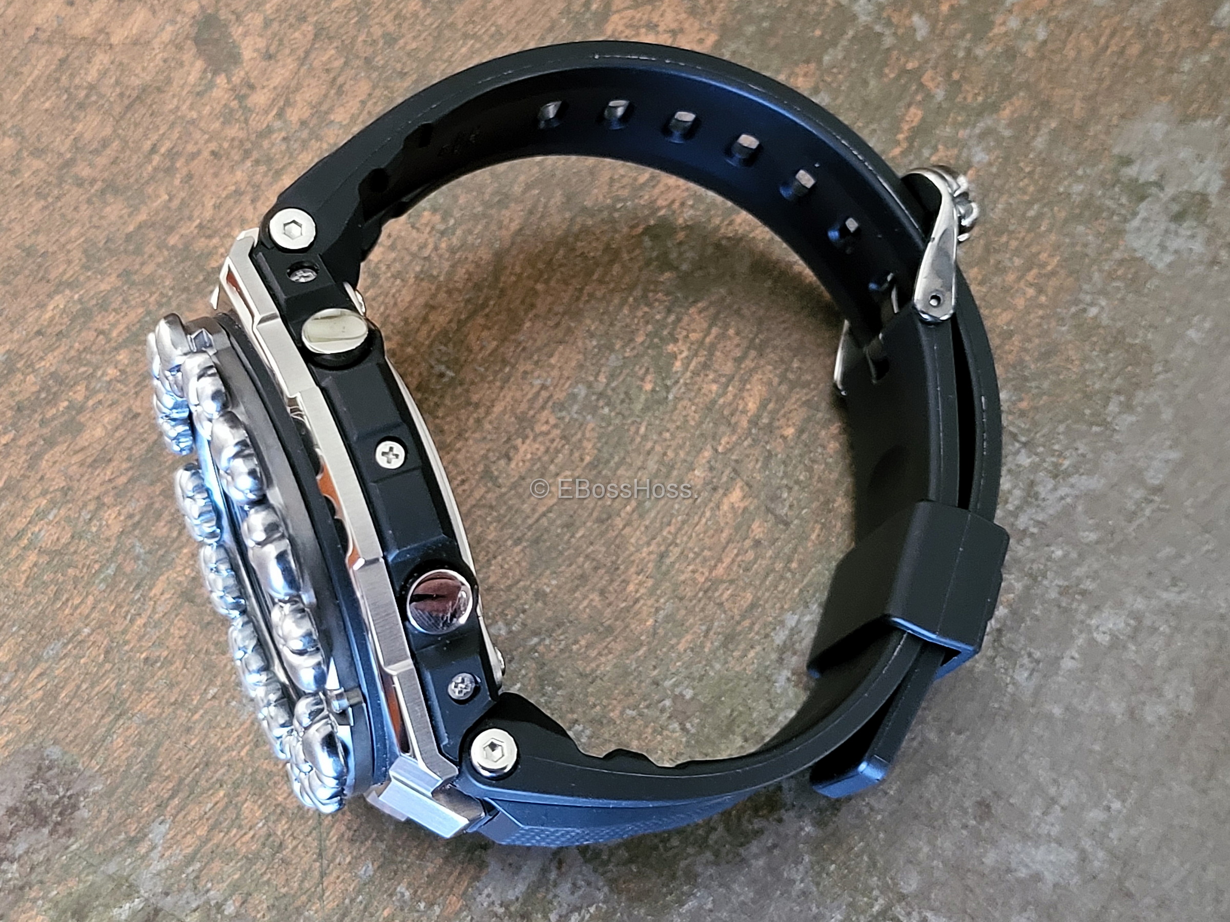 Steel Flame Custom Dog-Paw G-Shock - by Derrick Obatake