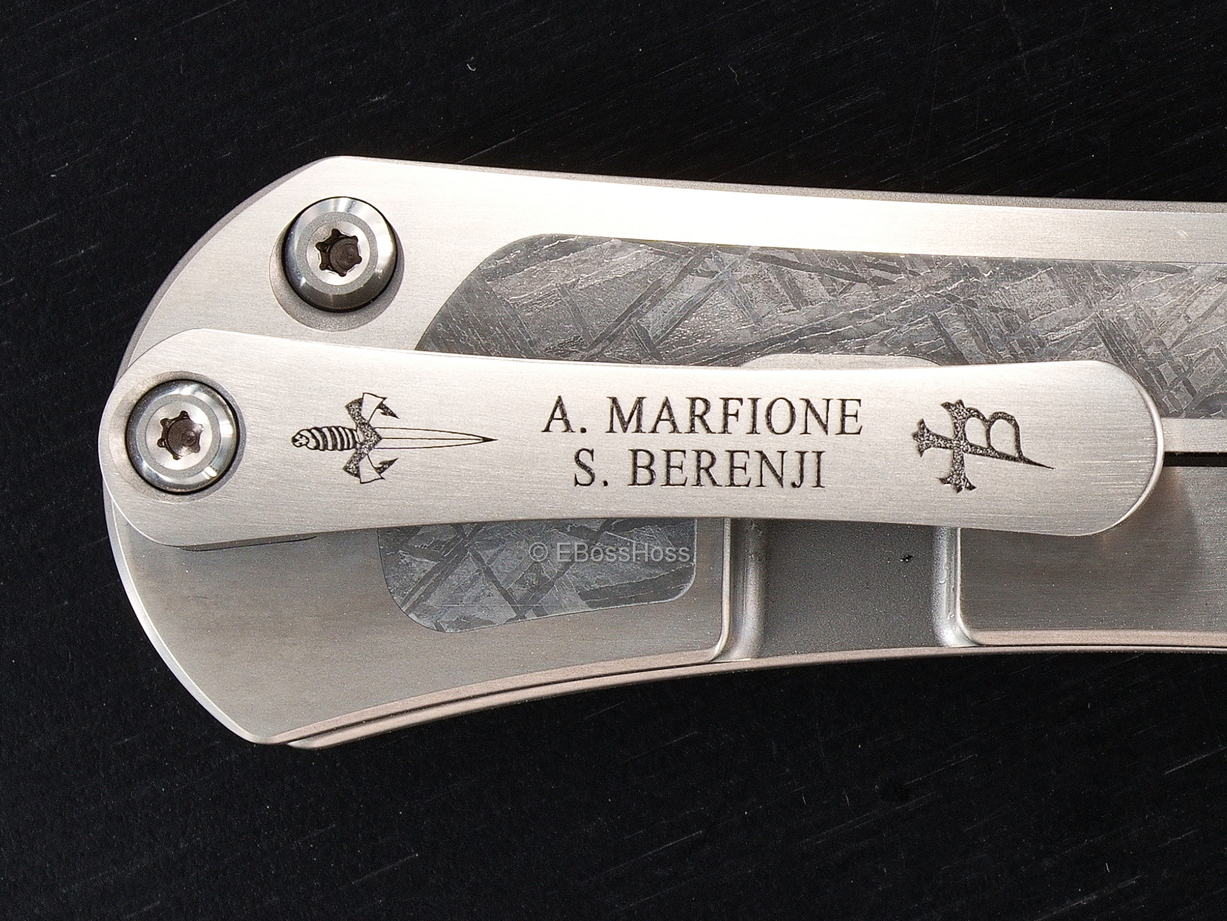 Marfione Custom Knives / Borka Blades Meteorite SBKF Collaboration