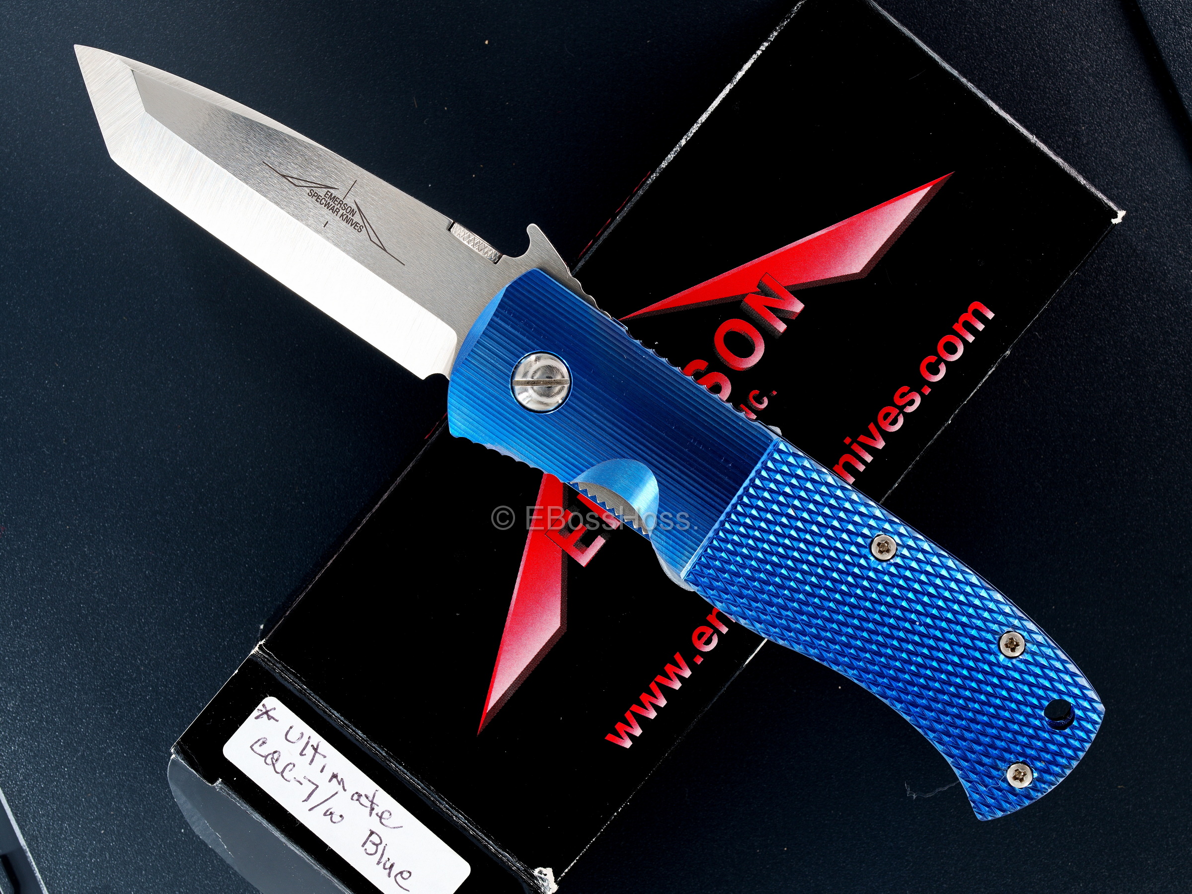 Ernie Emerson Ultimate CQC-7 Blue