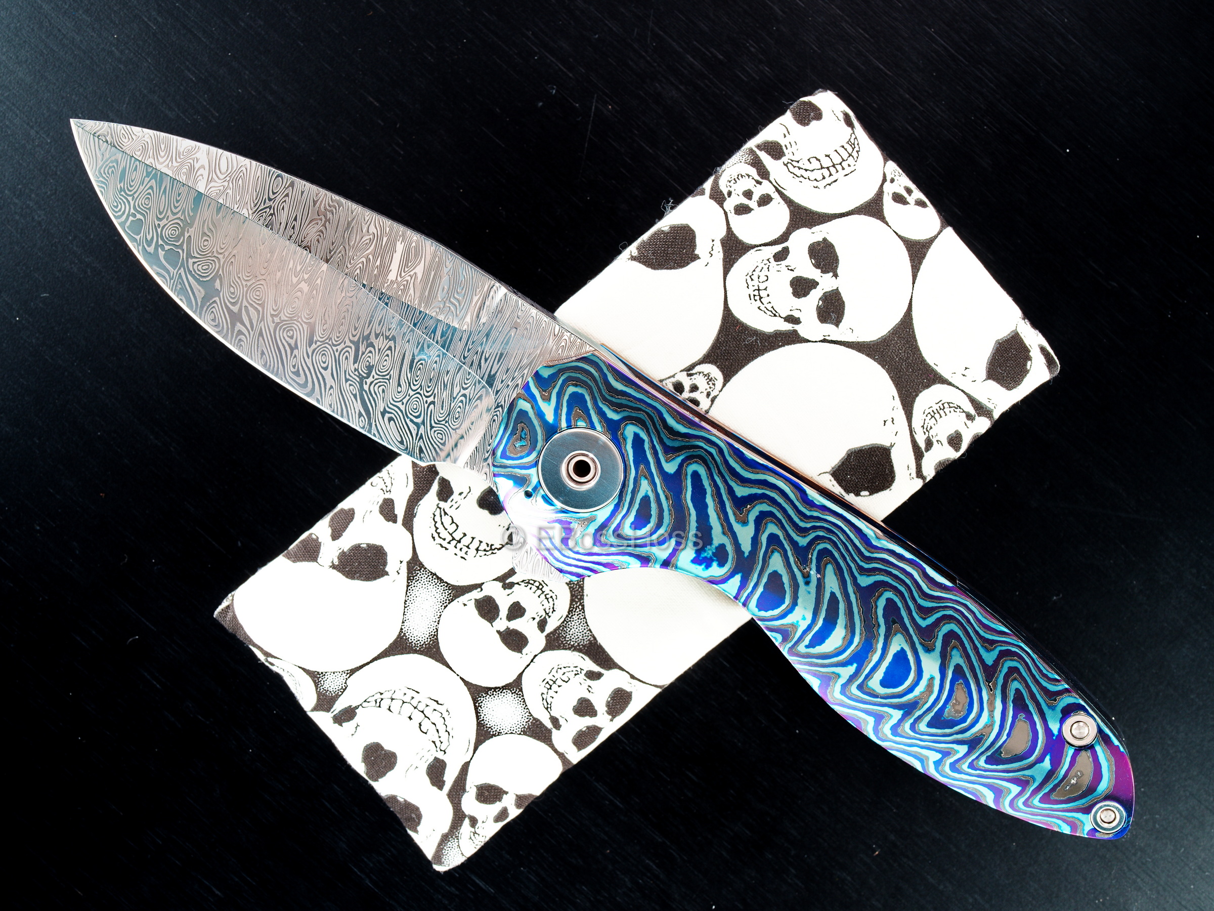 RAD Knives Custom Deluxe Framelock Flipper
