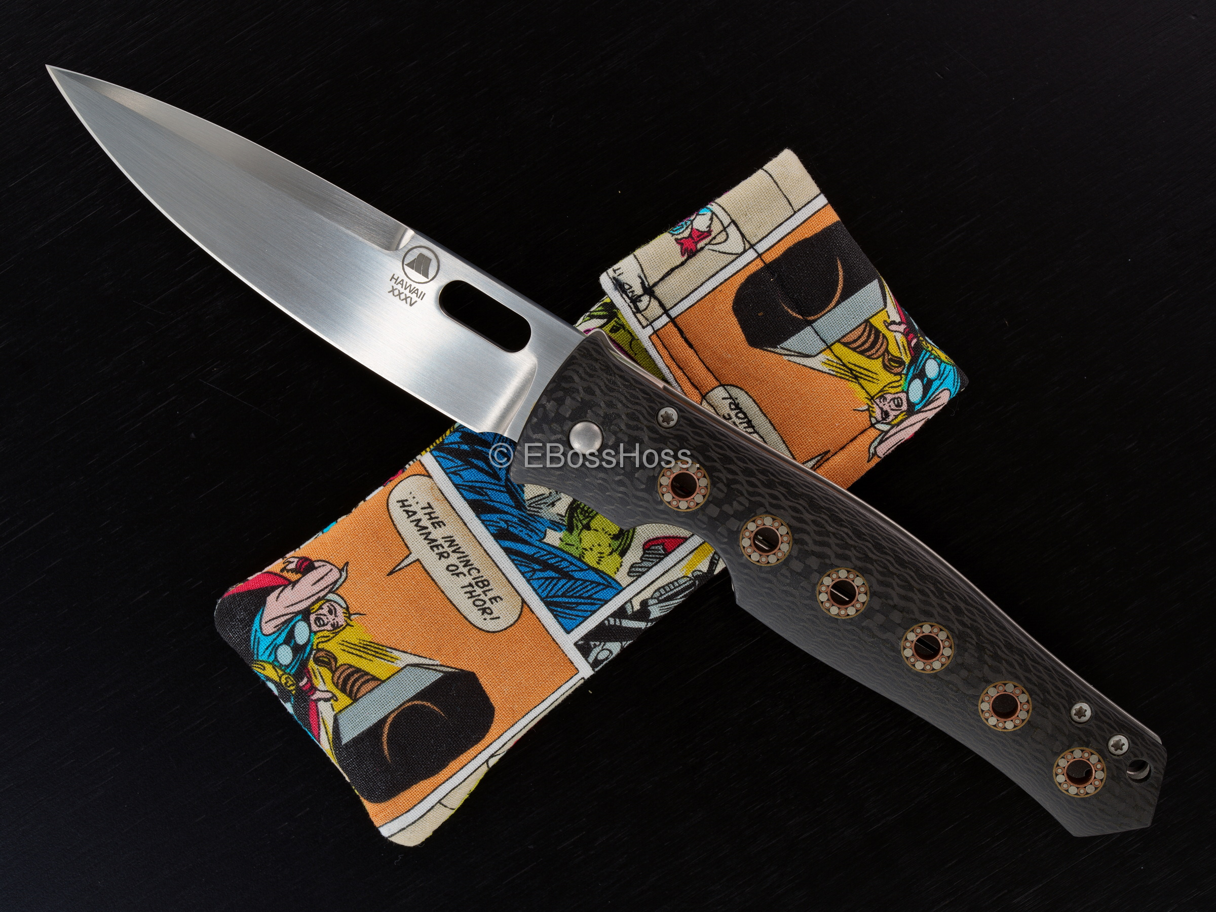 Tom Mayo Custom Deluxe Dr Death Framelock