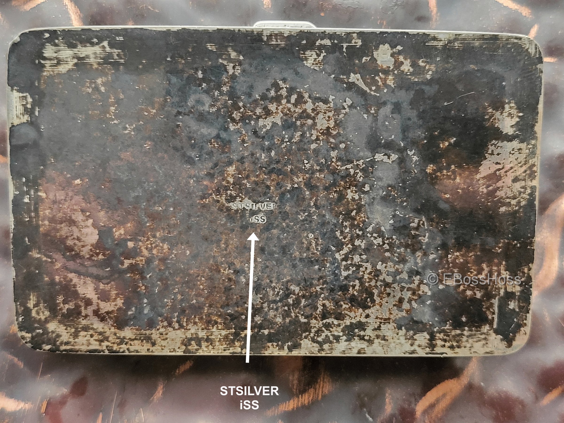 Starlingear Custom ''Personal Collection'' Sterling Silver Cigarette Box by Ryk Maverick