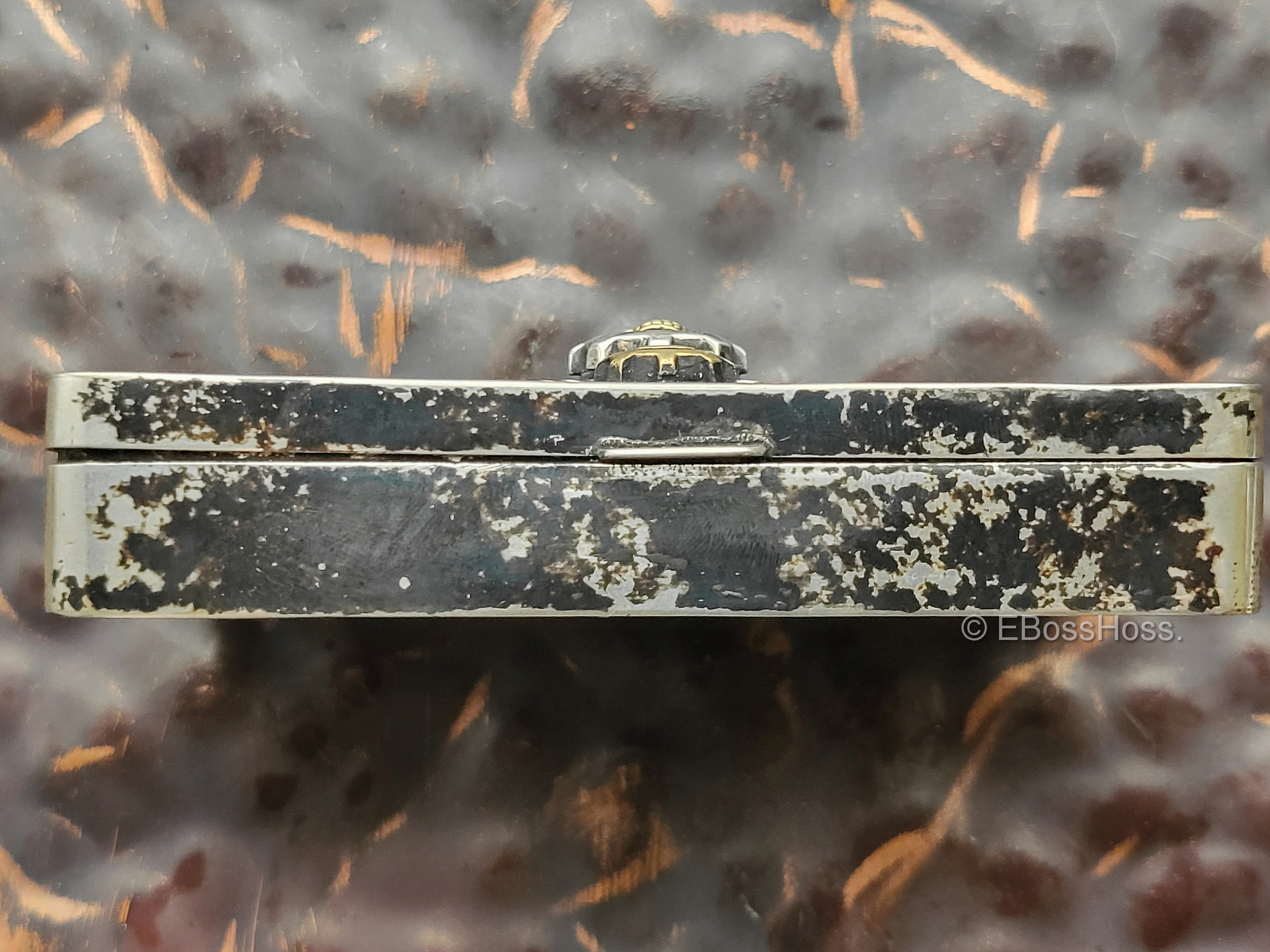 Starlingear Custom ''Personal Collection'' Sterling Silver Cigarette Box by Ryk Maverick