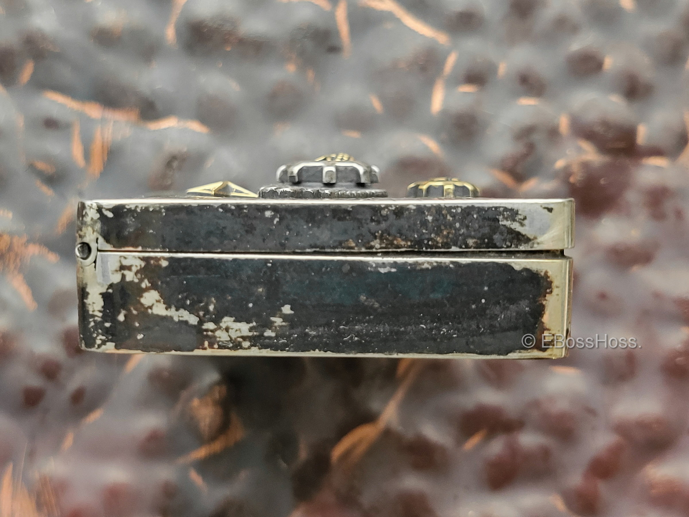 Starlingear Custom ''Personal Collection'' Sterling Silver Cigarette Box by Ryk Maverick