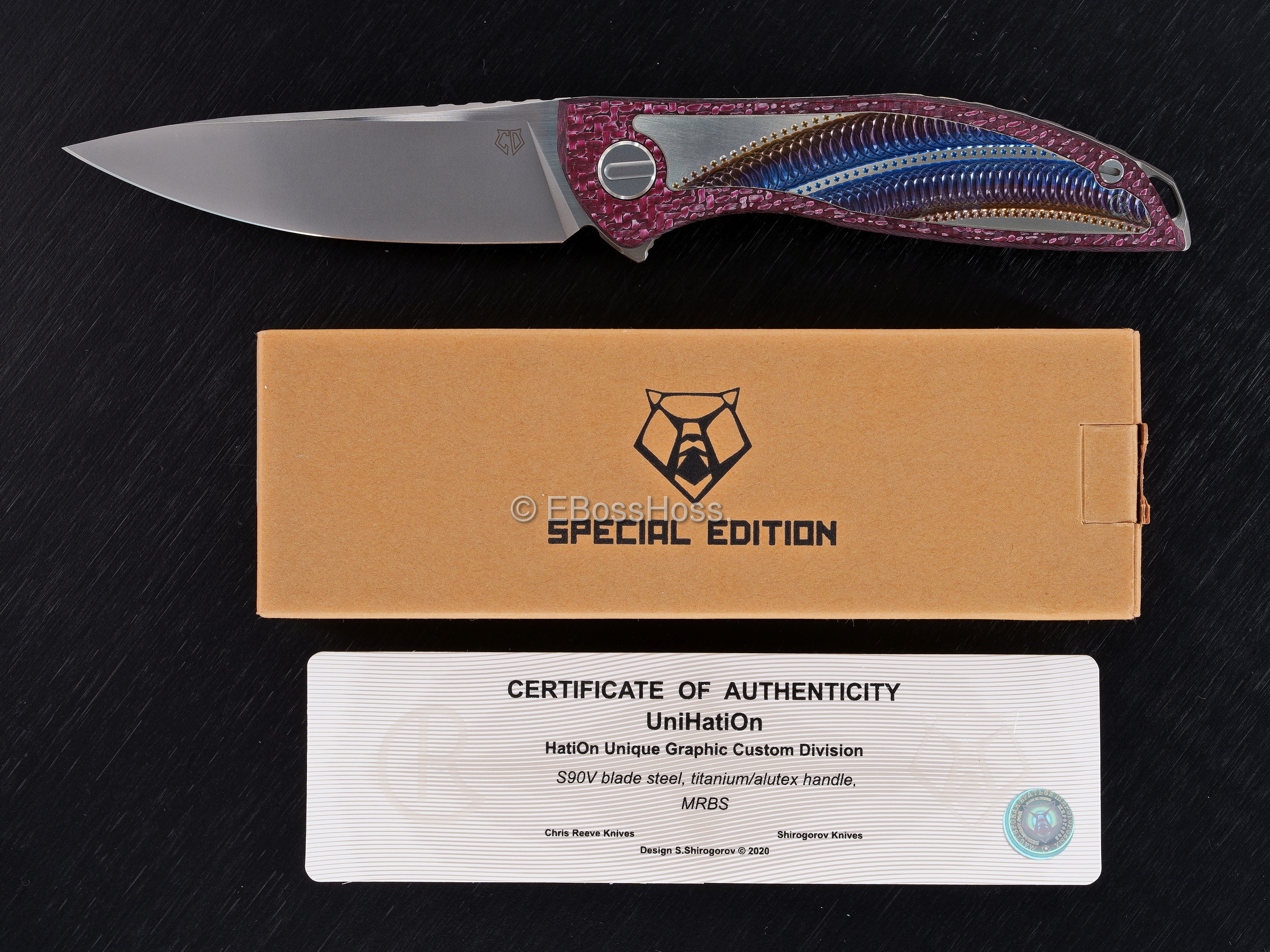 Sergy Shirogorov - Chris Reeves Collaboration Custom Division UniHatiOn Flipper - Special Edition