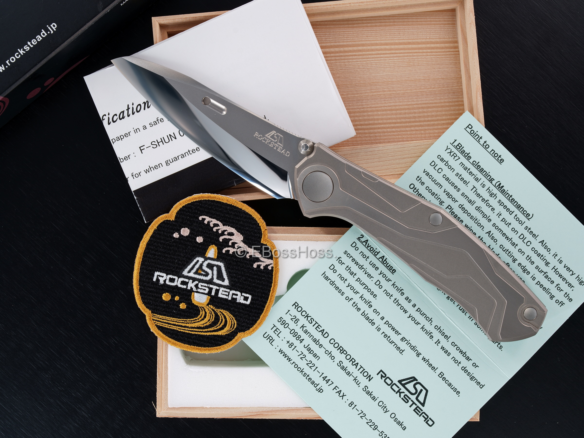 Dmitry Sinkivich Design Rockstead Shun Framelock