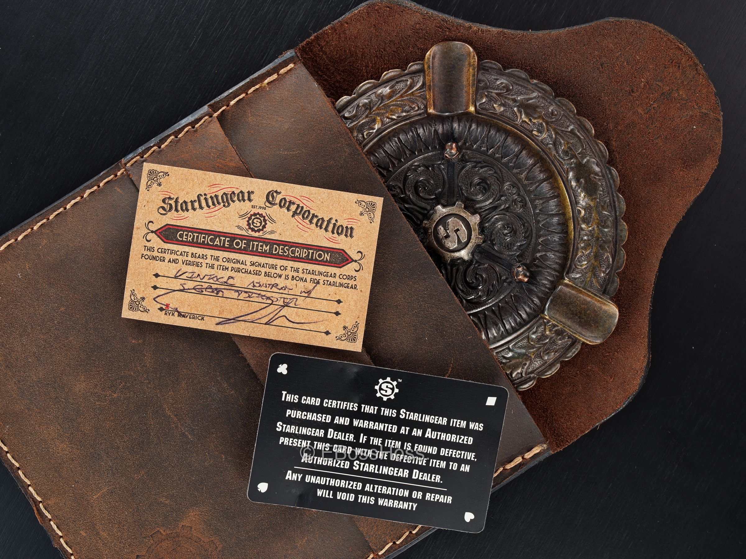 Starlingear - ''Personal Collection'' Vintage Ashtray by Ryk Maverick