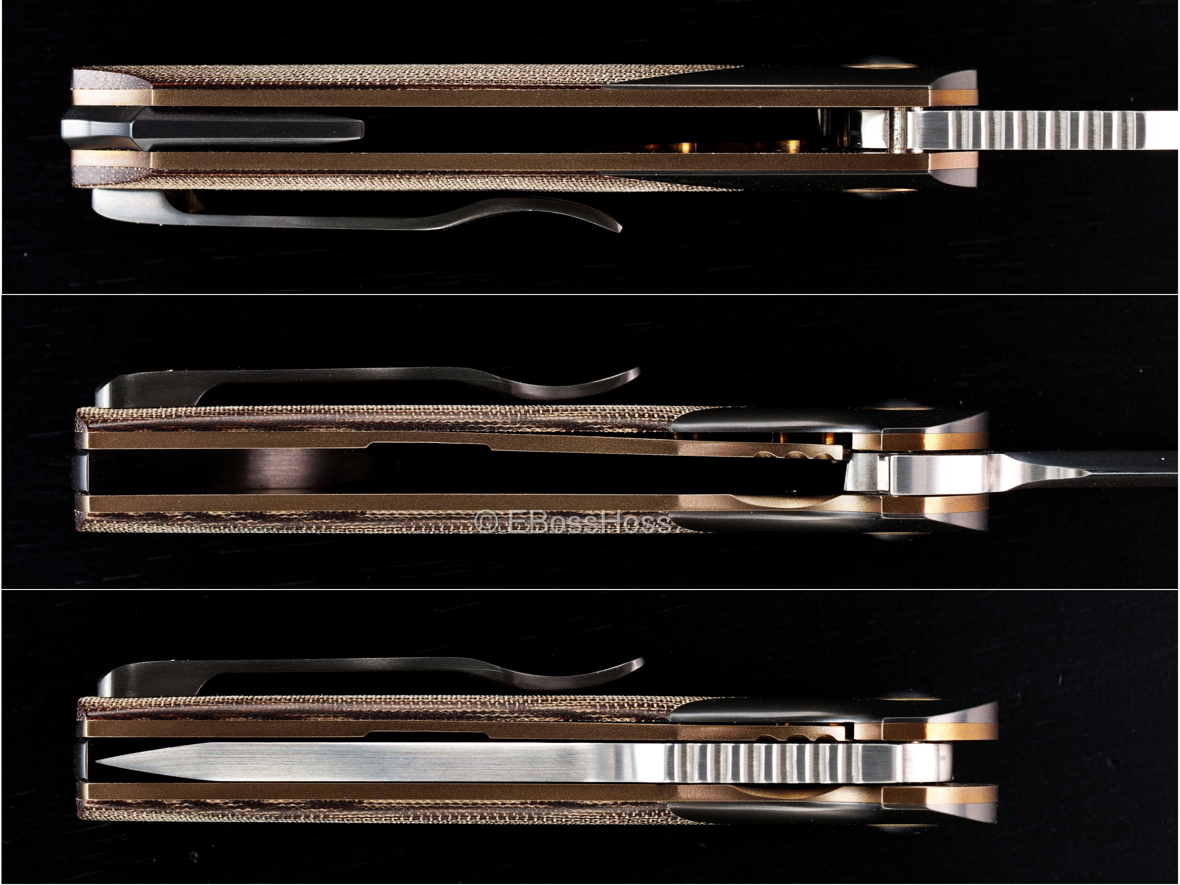 Michael Burch Custom Mini Tanto Flipper