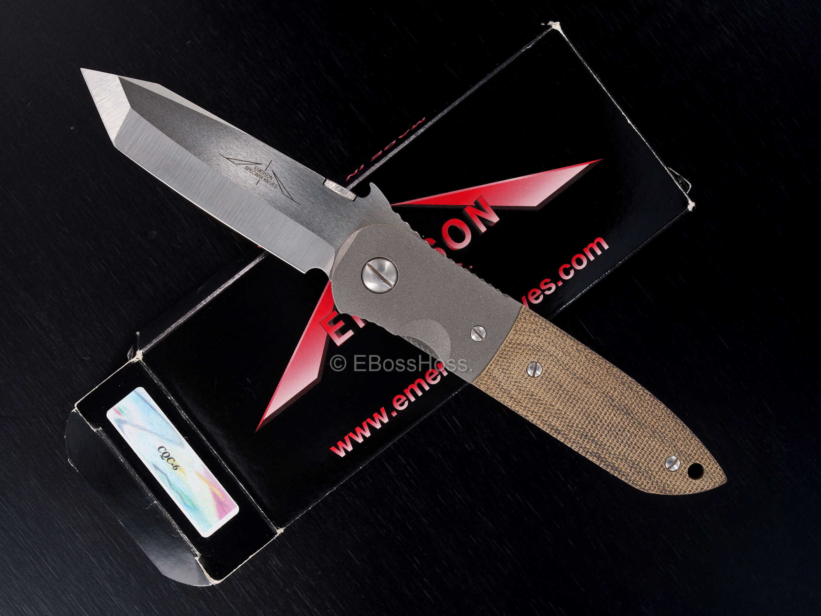 Emerson Custom CQC-6 Waved