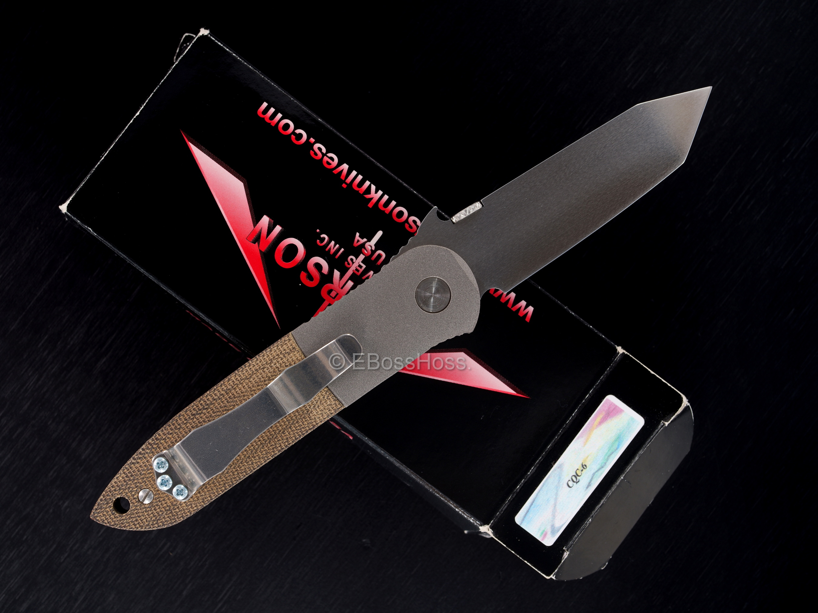 Emerson Custom CQC-6 Waved