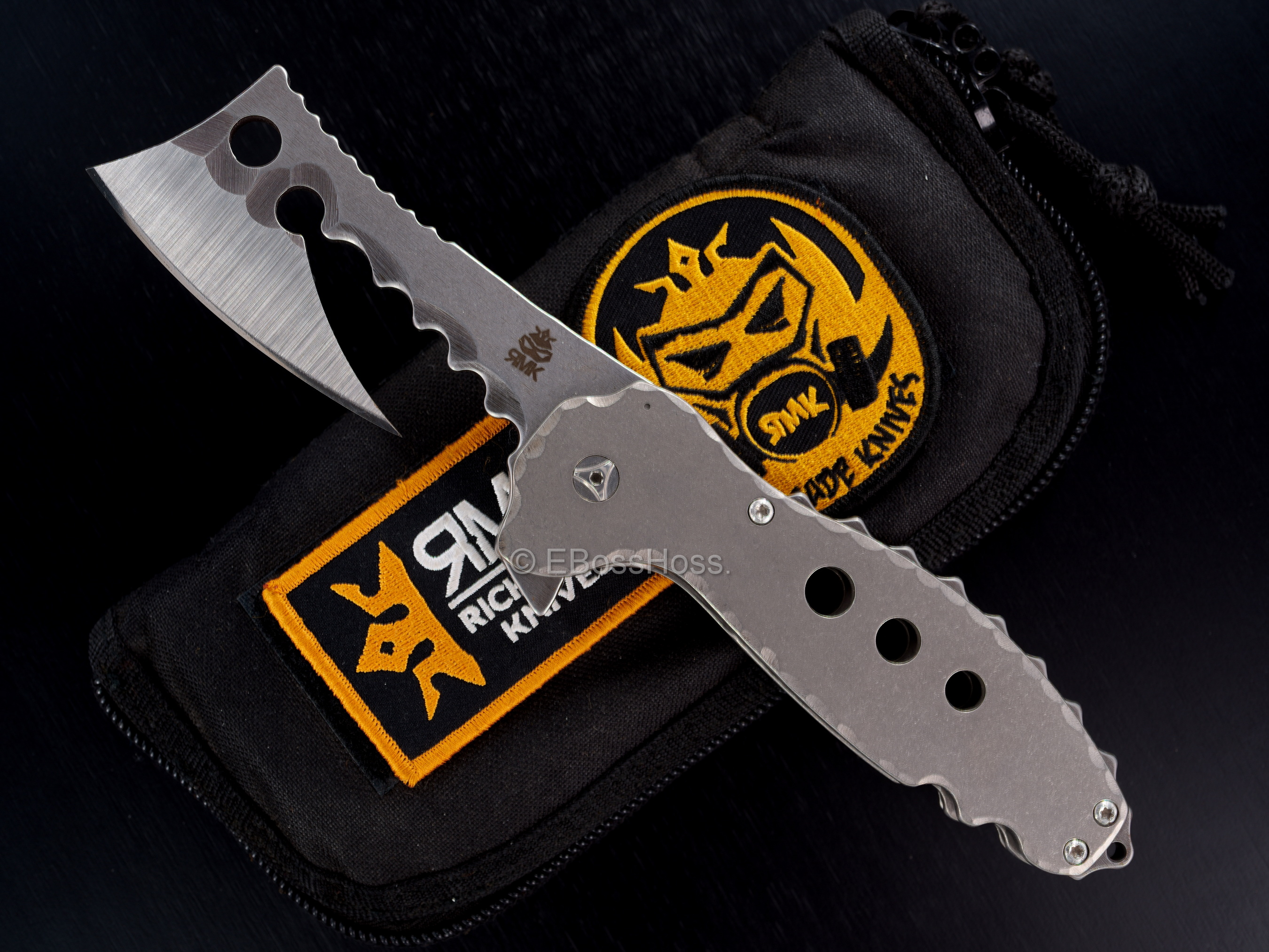 RichMade Knives Custom Large Ratchet Flipper