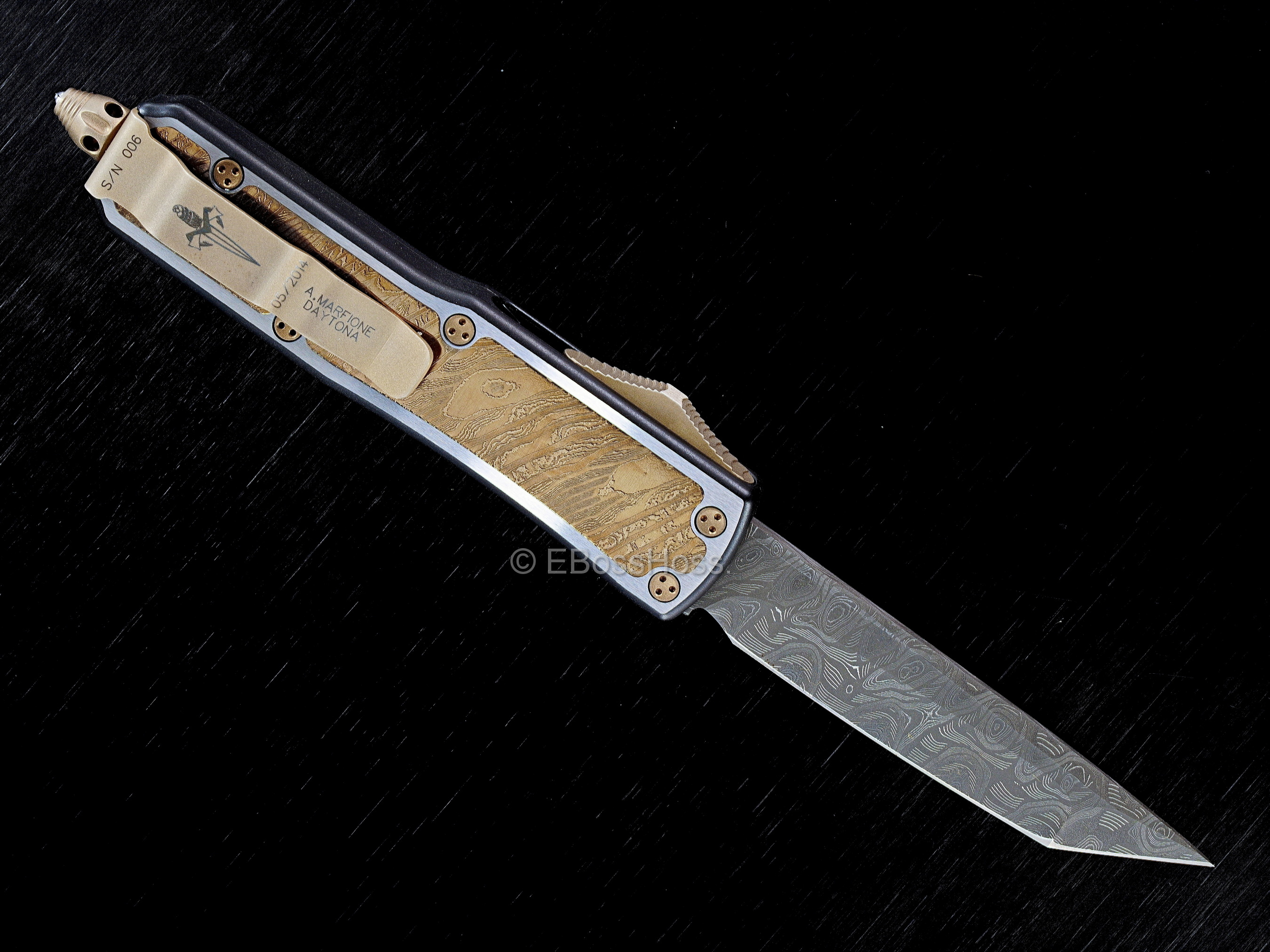 Tony Marfione Custom Deluxe SS Daytona Tanto Sn 006