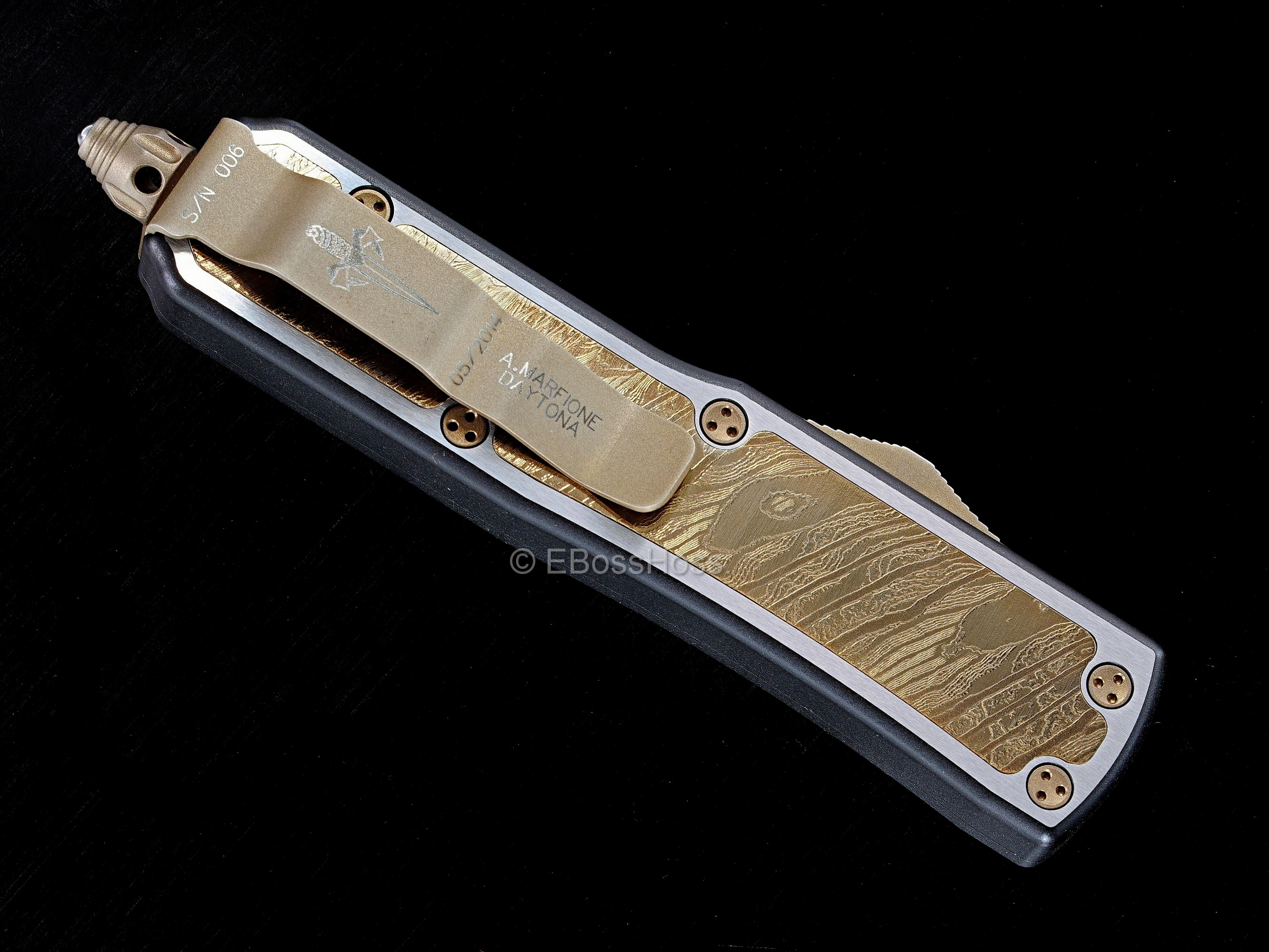 Tony Marfione Custom Deluxe SS Daytona Tanto Sn 006
