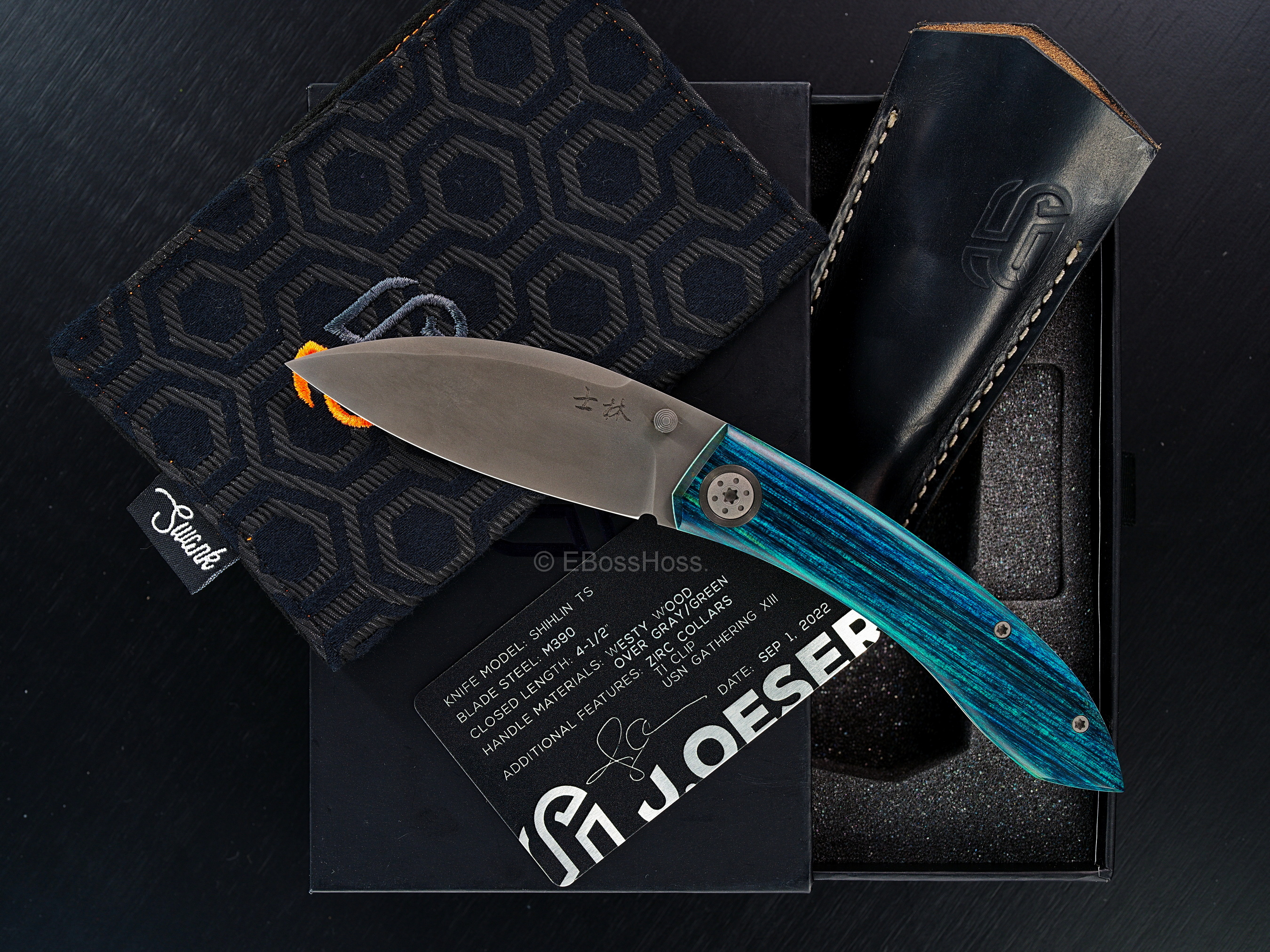 The Westy Wood Scales are Outstanding-so is the Flicking Action, Fit & Finish, and the GSD Pocket Sheath