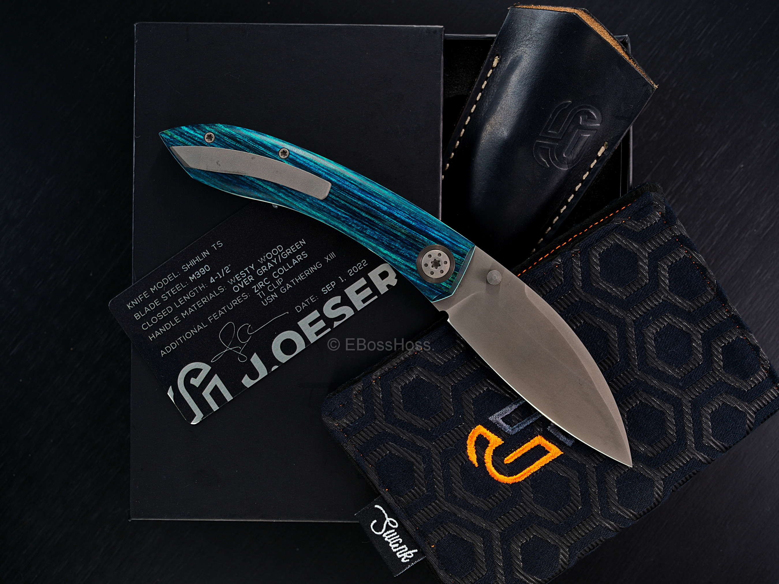 The Westy Wood Scales are Outstanding-so is the Flicking Action, Fit & Finish, and the GSD Pocket Sheath