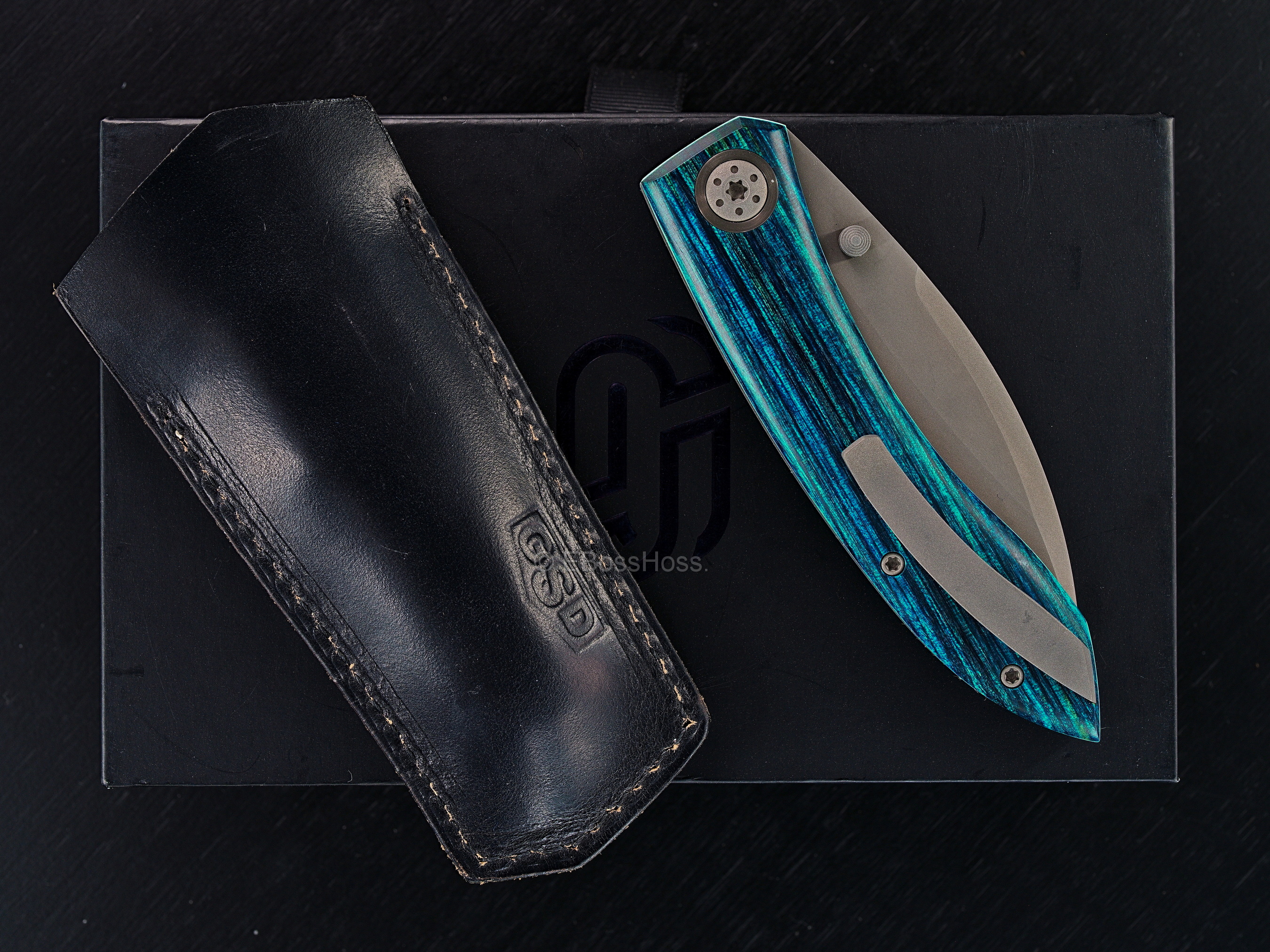 The Westy Wood Scales are Outstanding-so is the Flicking Action, Fit & Finish, and the GSD Pocket Sheath