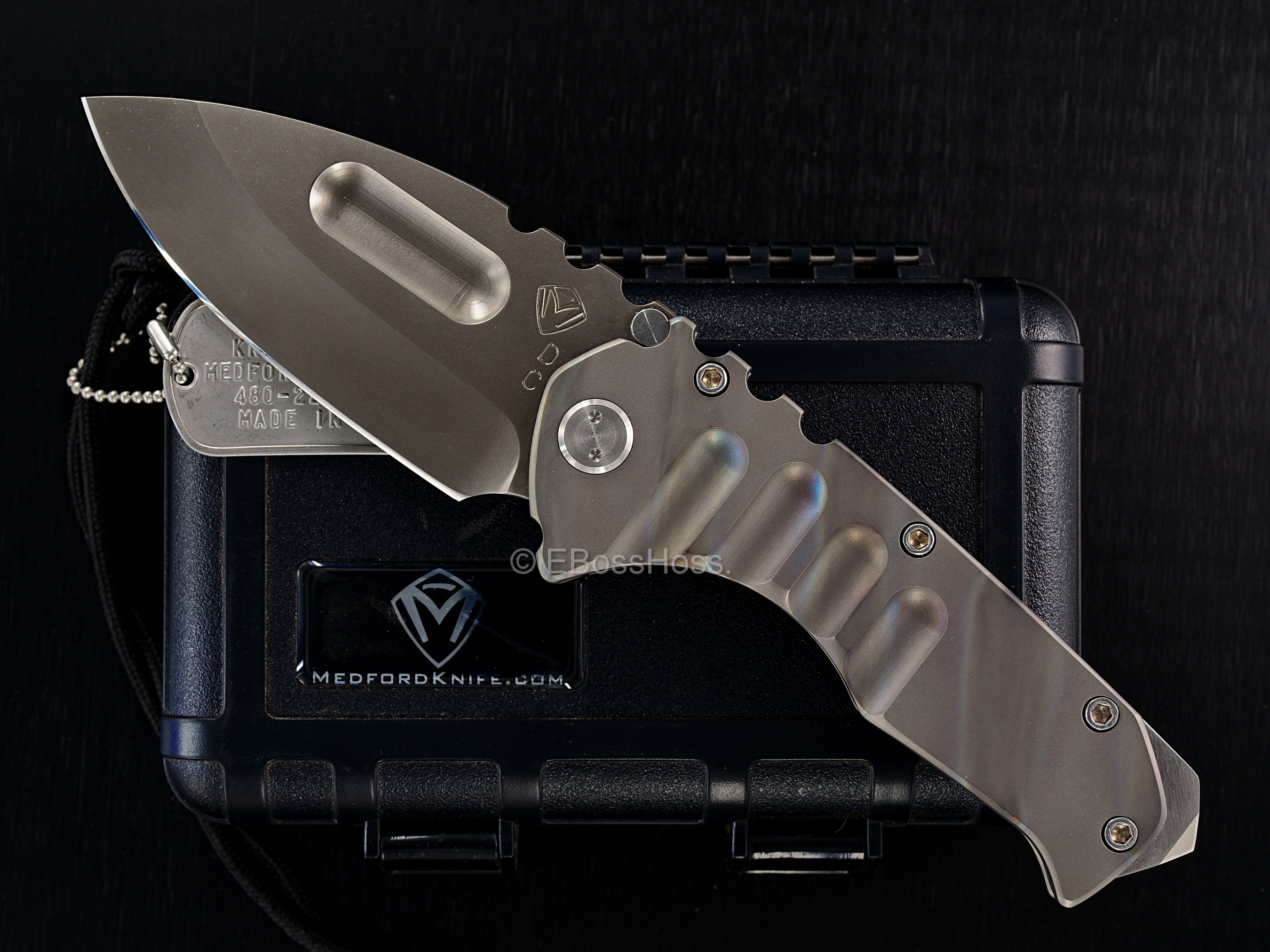 Medford Knives Praetorian Ti Framelock - Blade #1