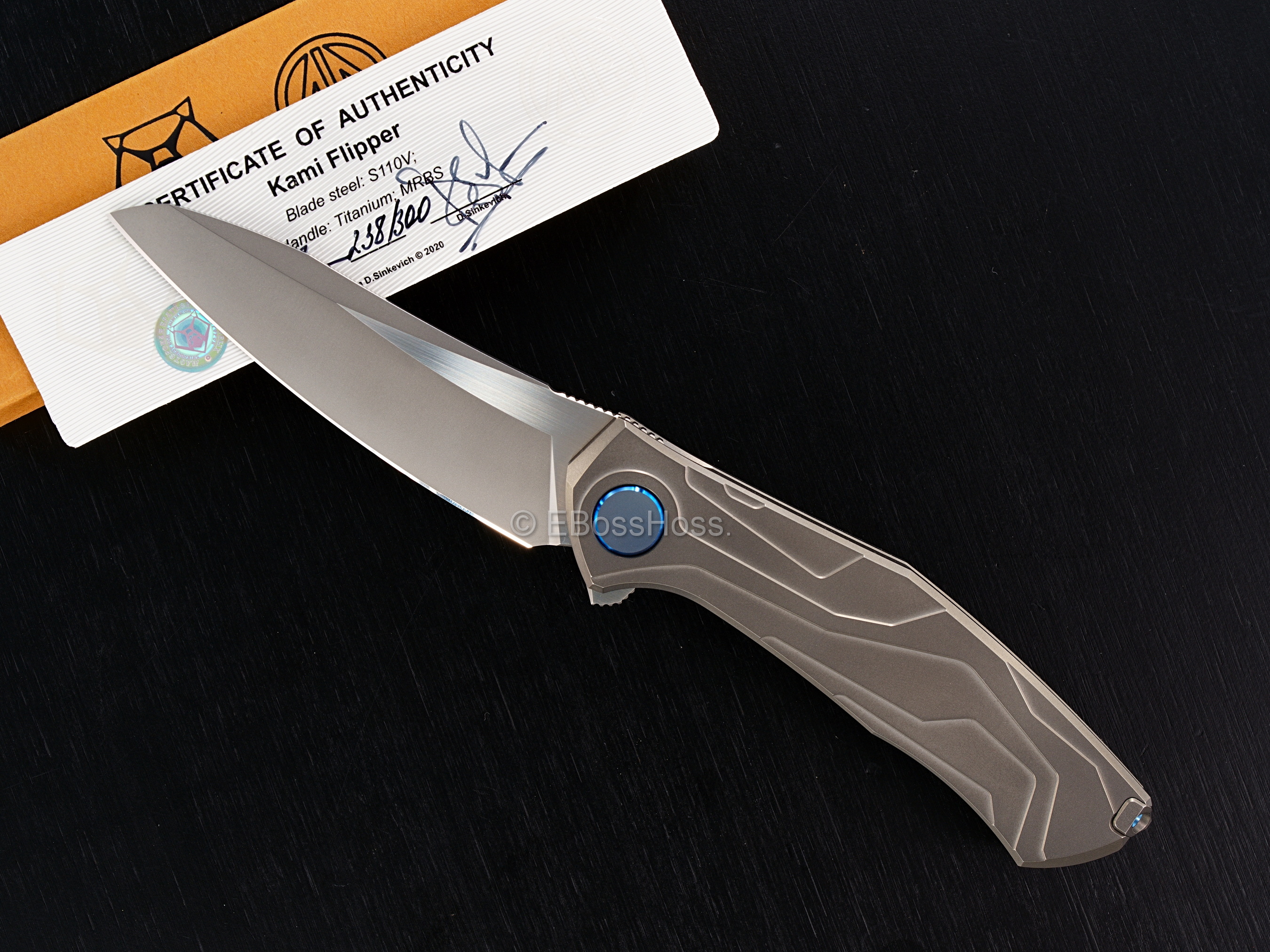 Sergey Shirogorov, Sinkevich Limited Edition Collaboration Kami Flipper - Dmitry Sinkevich Design