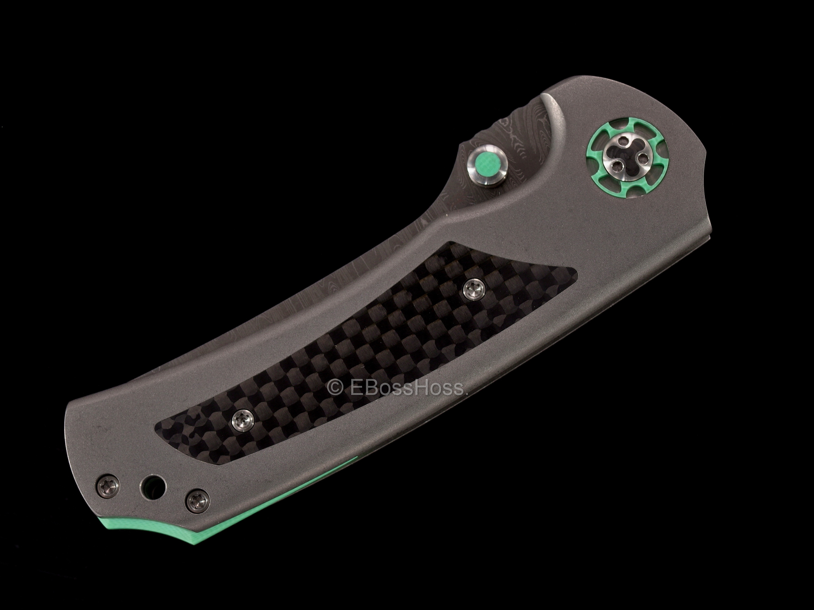 Michael Burch (Burchtree Bladeworks) Custom Deluxe Tiffany Persian Framelock