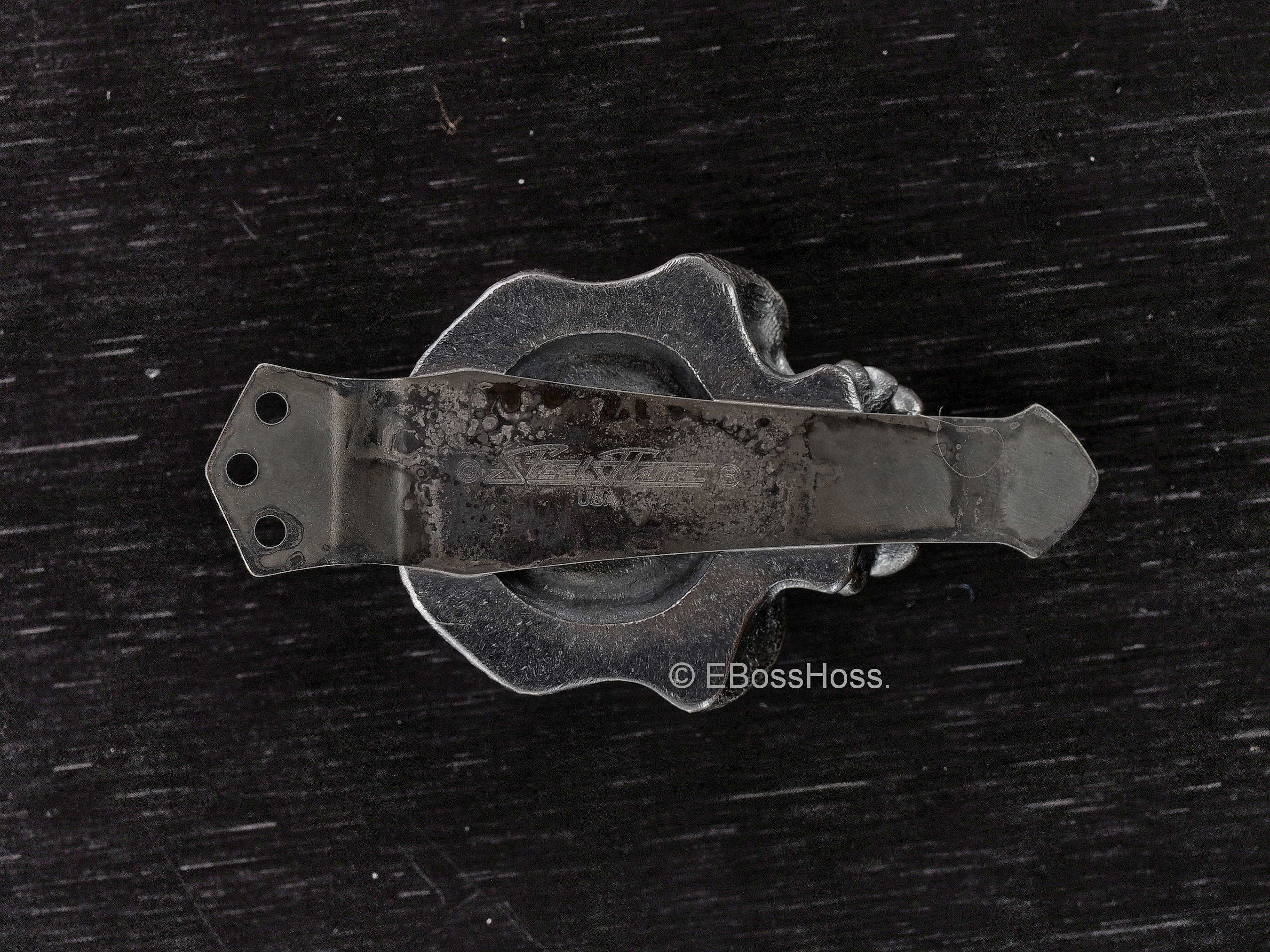 Steel Flame Hard Warrior 3-Hole Knife Pocket Clip