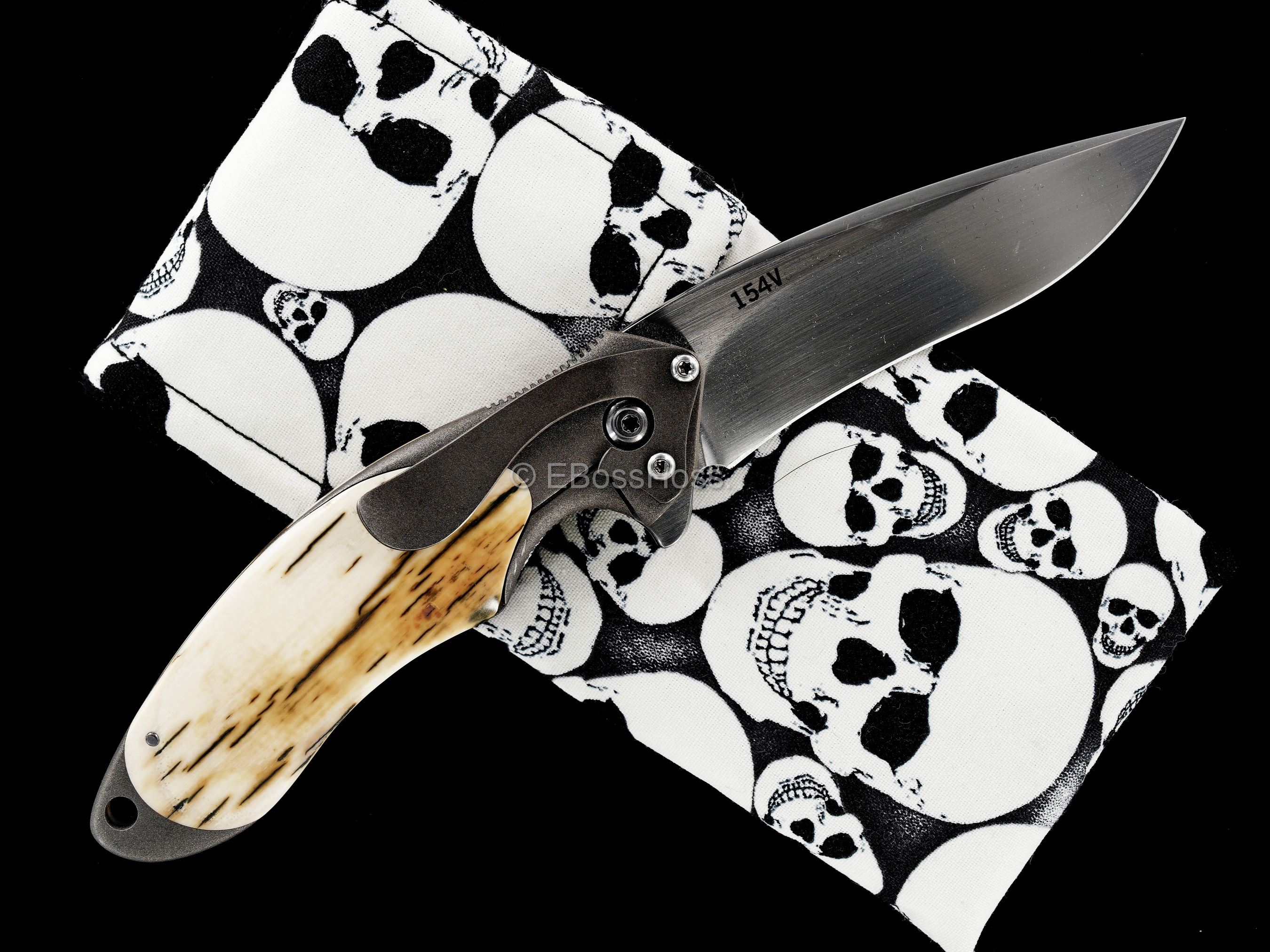 Ken Onion Custom Speedsafe Bolsterlock Rage Flipper