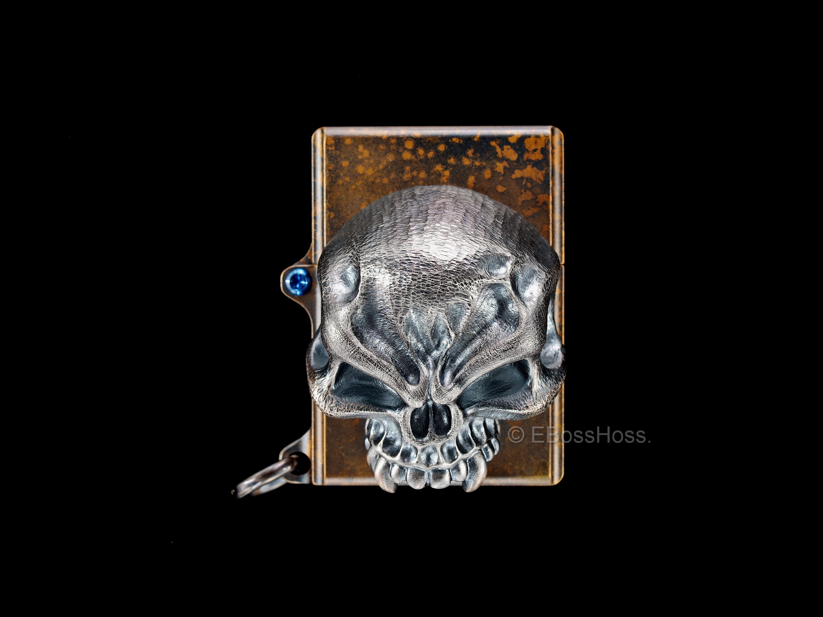 Steel Flame Custom Sledge Lighter - with a Goliath Hard Warrior -- by Derrick Obatake