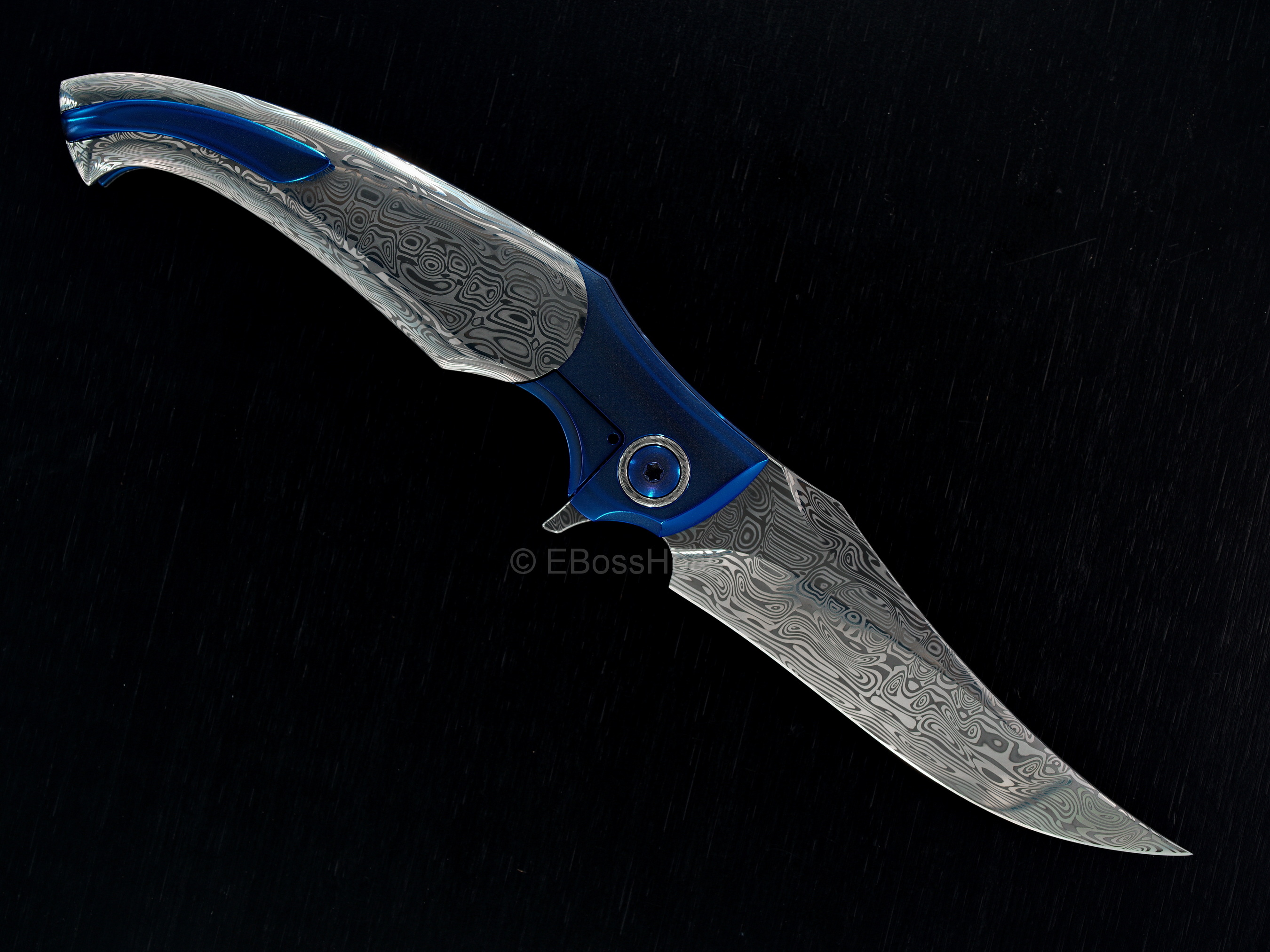 Lee Lerman Custom Deluxe Hydra Bolsterlock Flipper