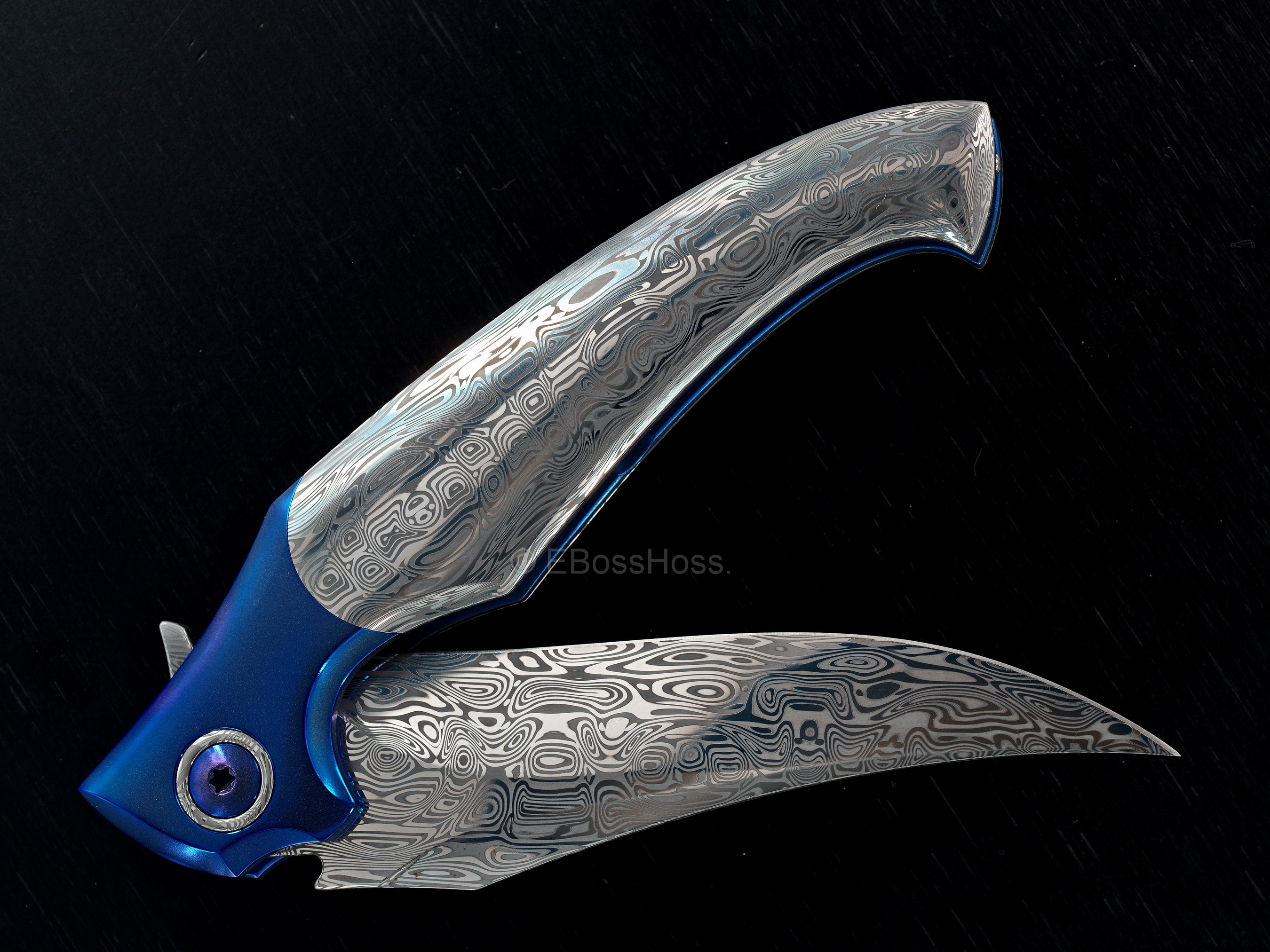 Lee Lerman Custom Deluxe Hydra Bolsterlock Flipper