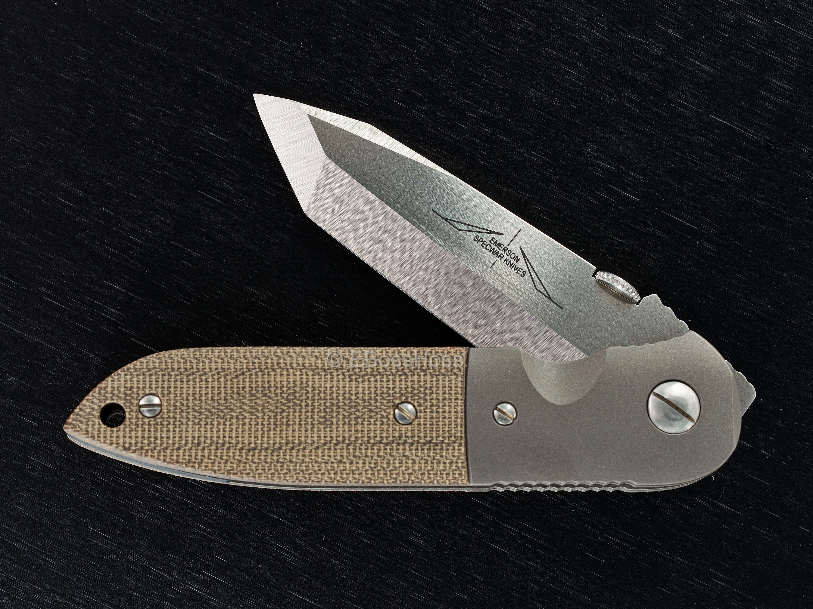 Ernie Emerson Custom CQC-6 Non-Waved
